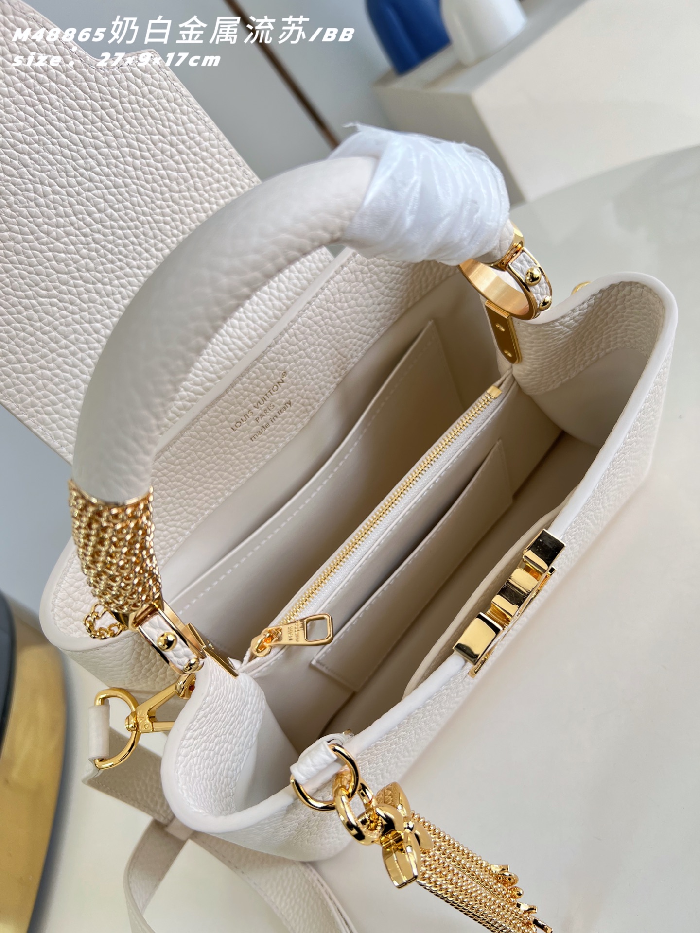 Louis Vuitton Basic Bag Cow Leather M-l-s