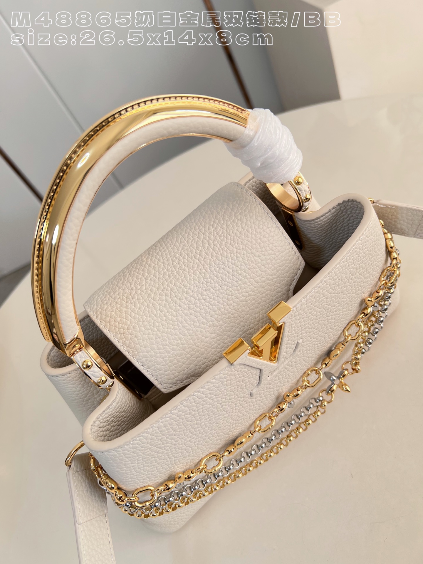 Louis Vuitton Basic Bag Cow Leather M-l-s