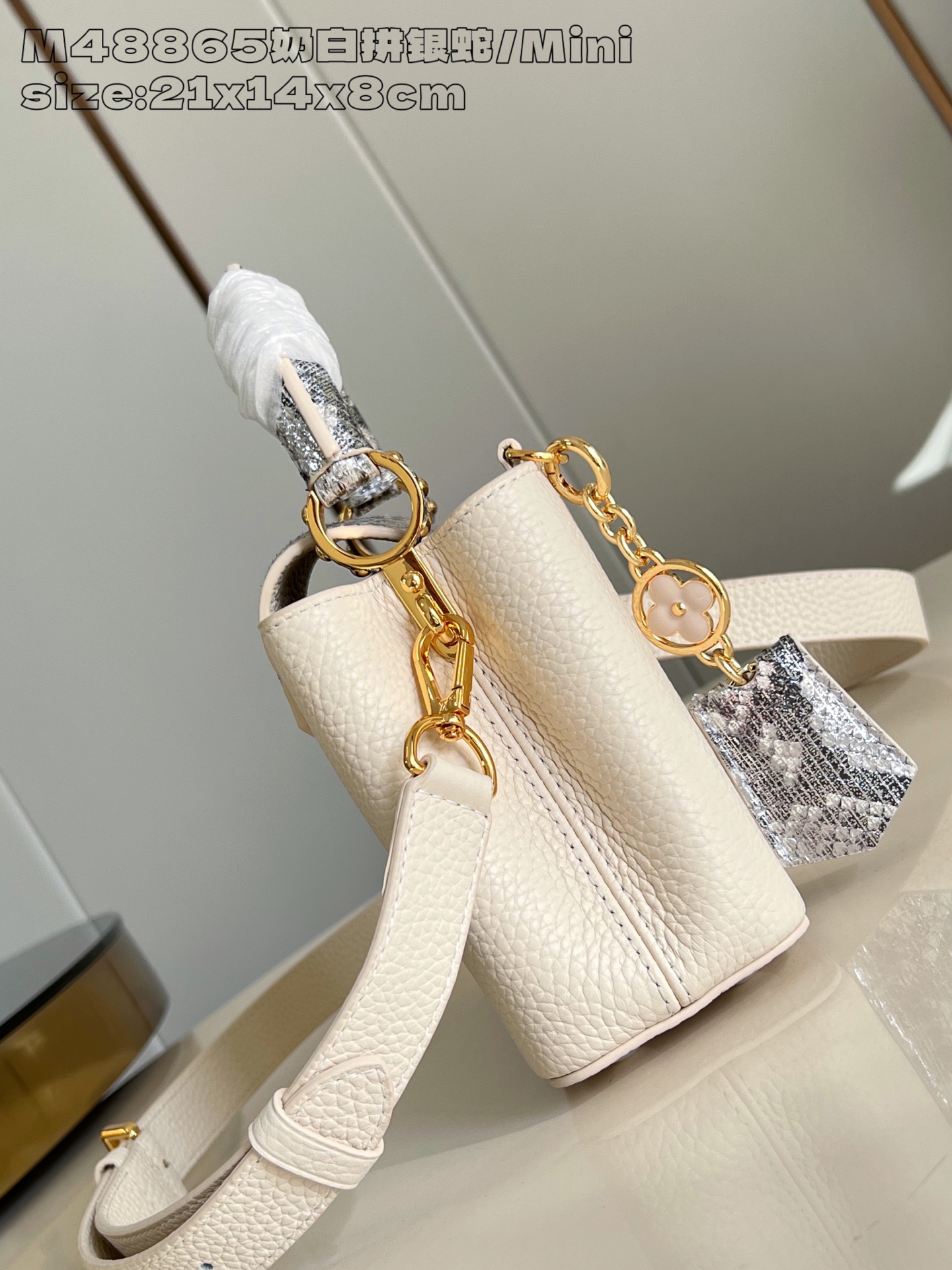 Louis Vuitton Basic Bag Cow Leather M-l-s