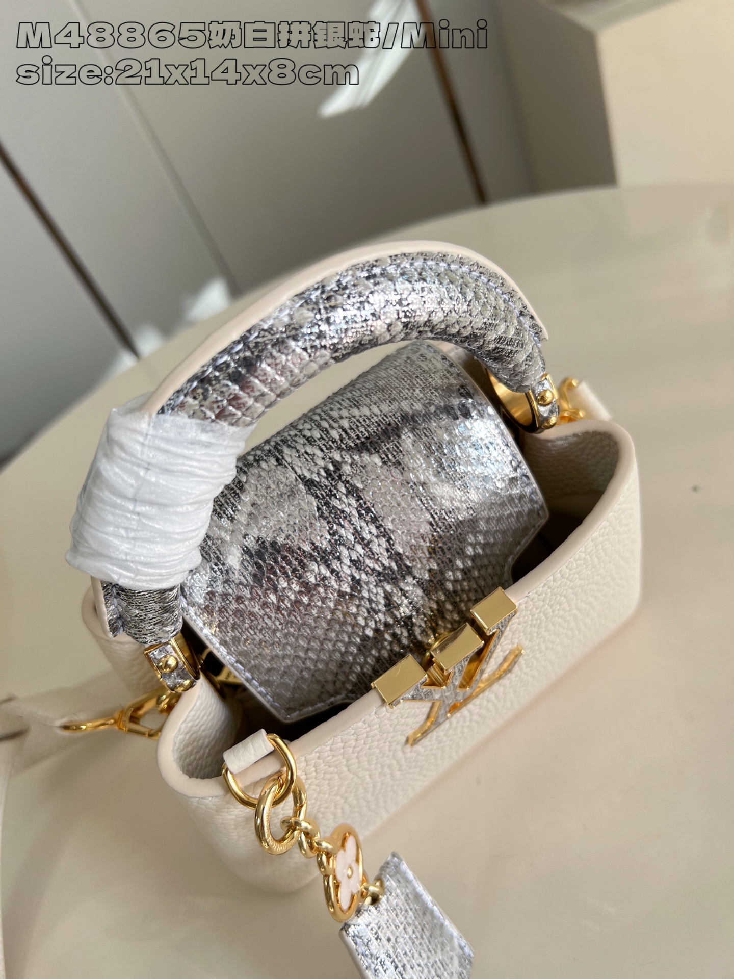 Louis Vuitton Basic Bag Cow Leather M-l-s