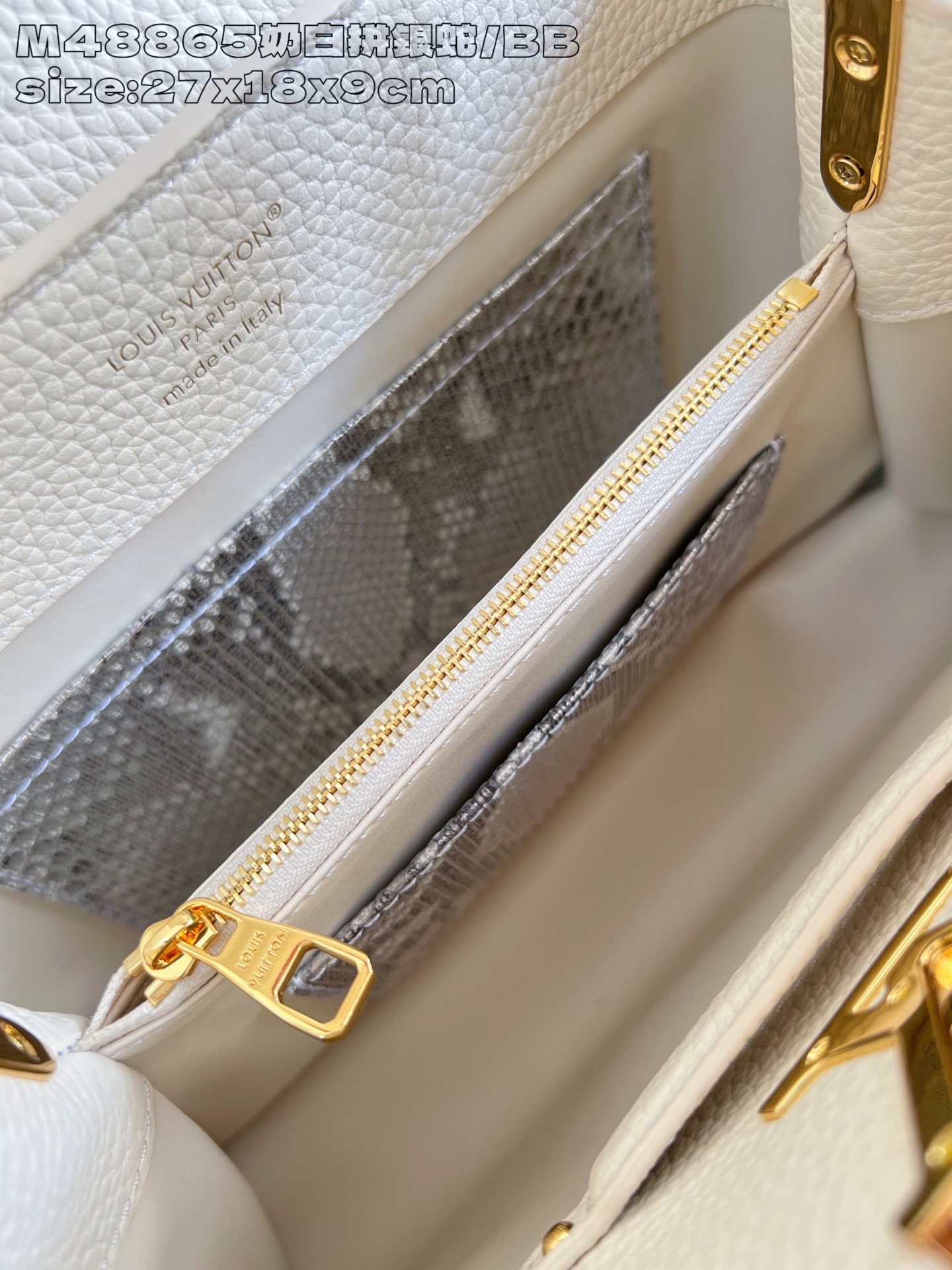 Louis Vuitton Basic Bag Cow Leather M-l-s