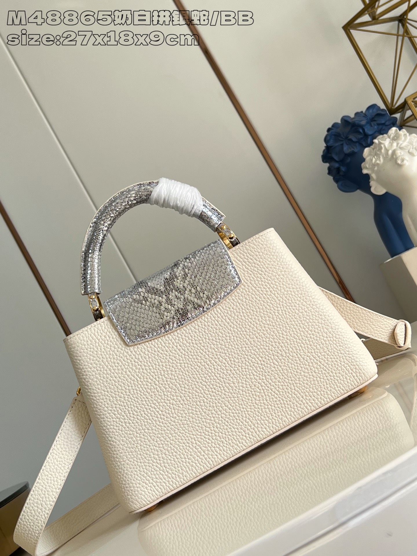 Louis Vuitton Basic Bag Cow Leather M-l-s