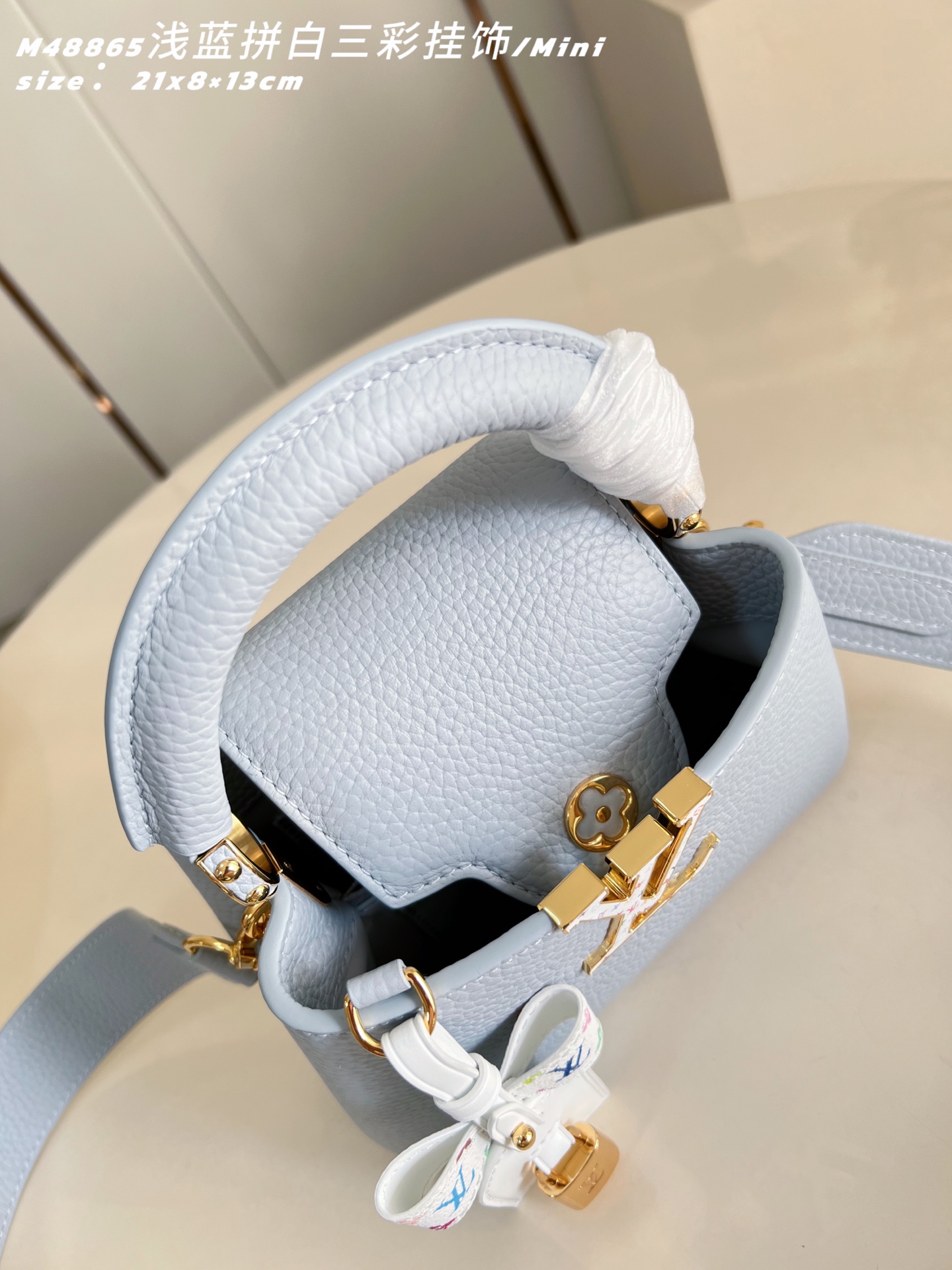 Louis Vuitton Basic Bag Cow Leather M-l-s