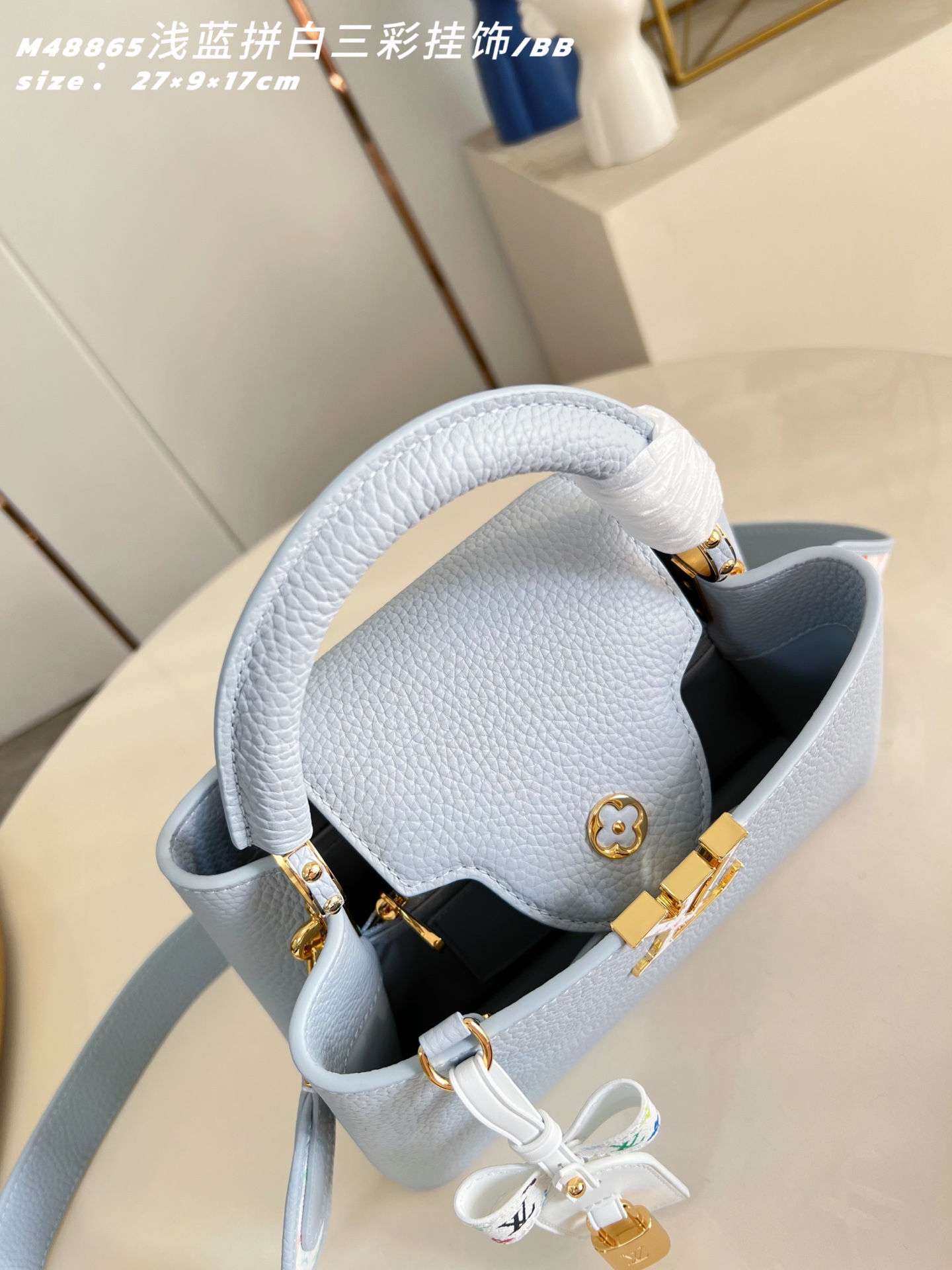 Louis Vuitton Basic Bag Cow Leather M-l-s