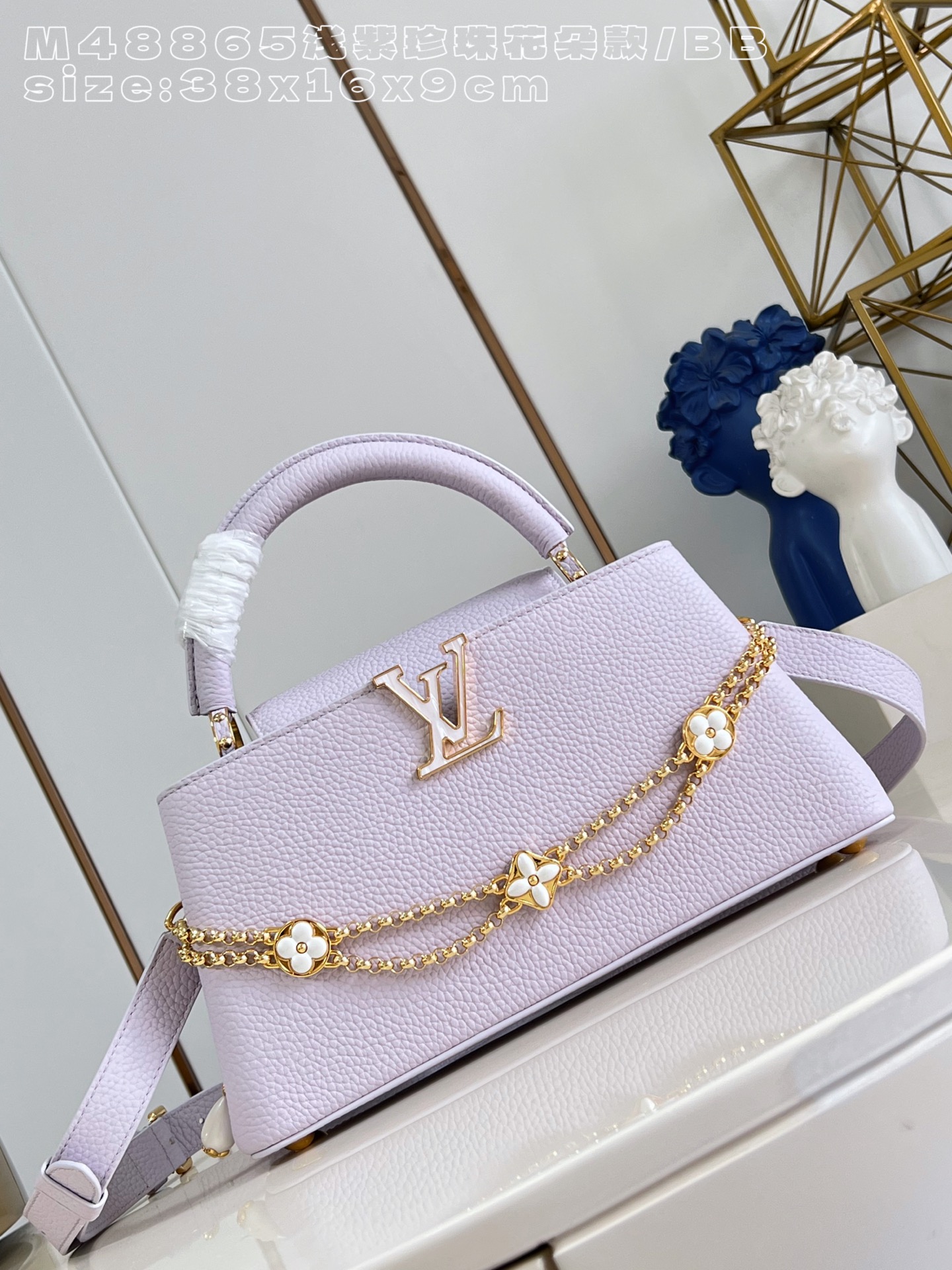 Louis Vuitton Basic Bag Cow Leather M-l-s