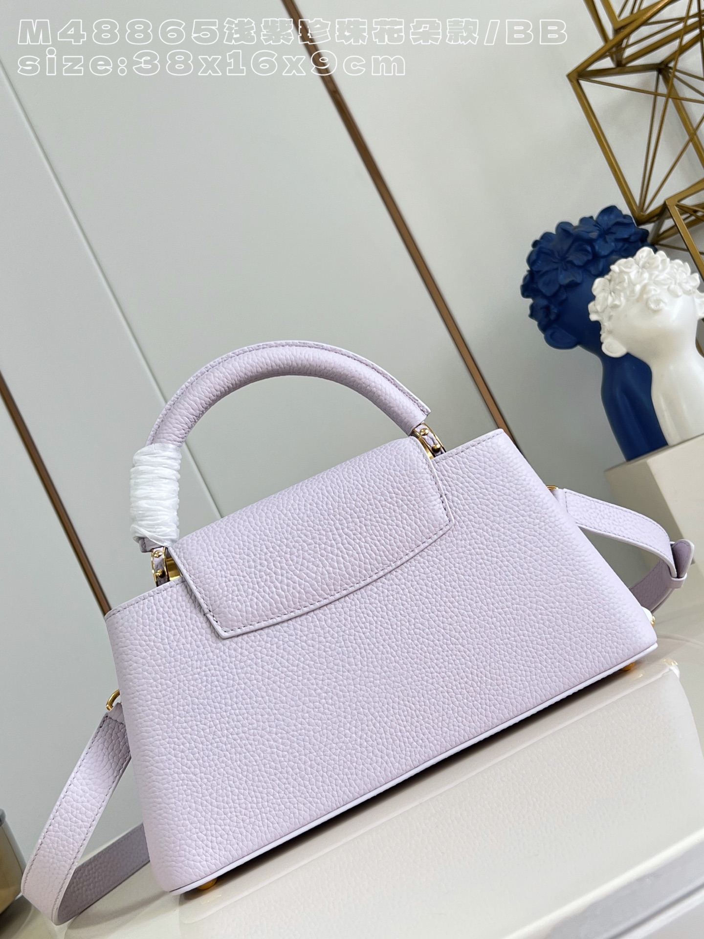 Louis Vuitton Basic Bag Cow Leather M-l-s