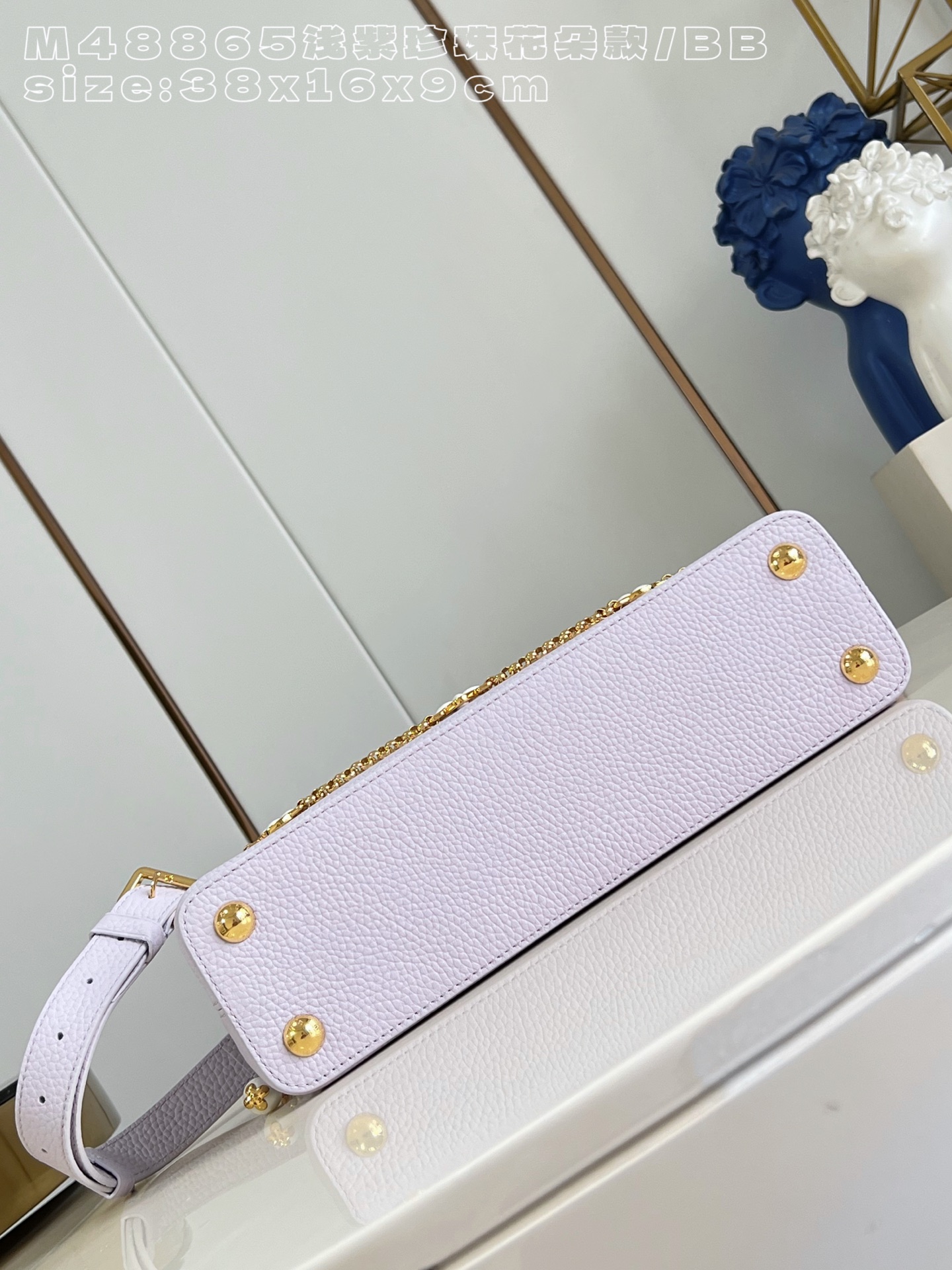 Louis Vuitton Basic Bag Cow Leather M-l-s