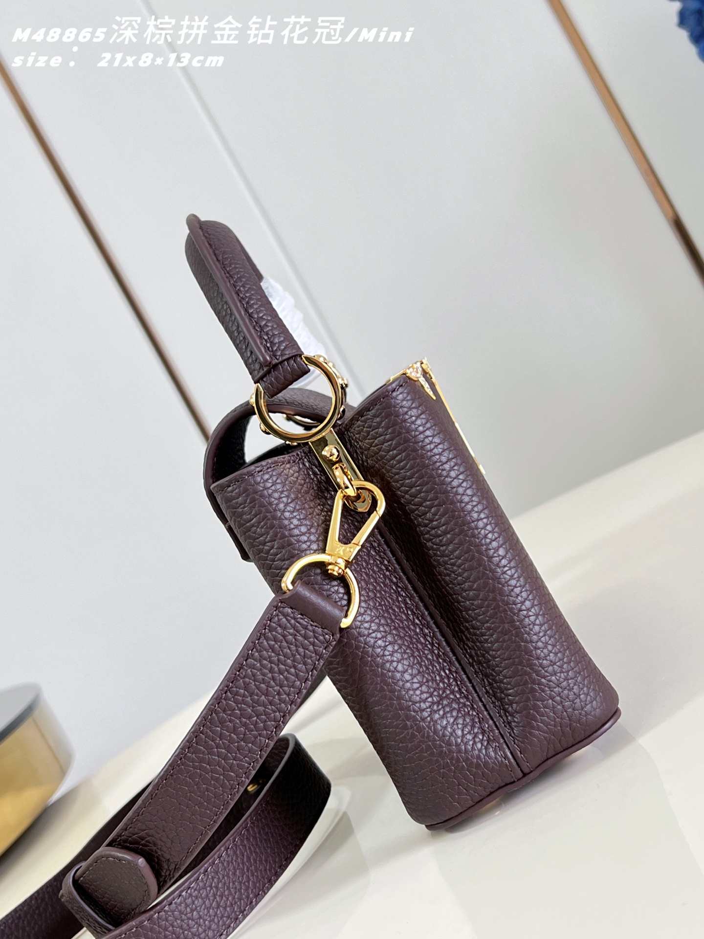 Louis Vuitton Basic Bag Cow Leather M-l-s