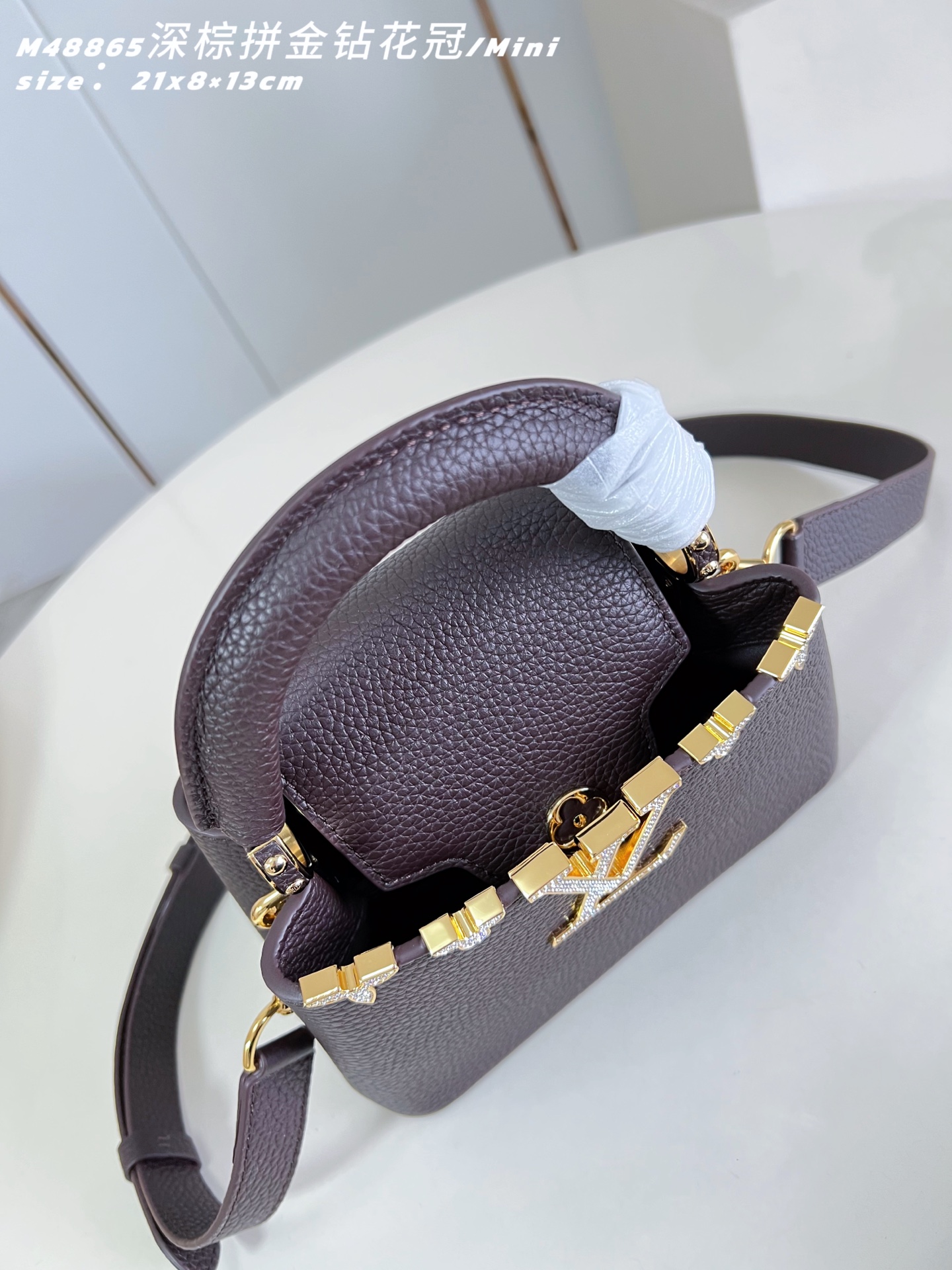 Louis Vuitton Basic Bag Cow Leather M-l-s