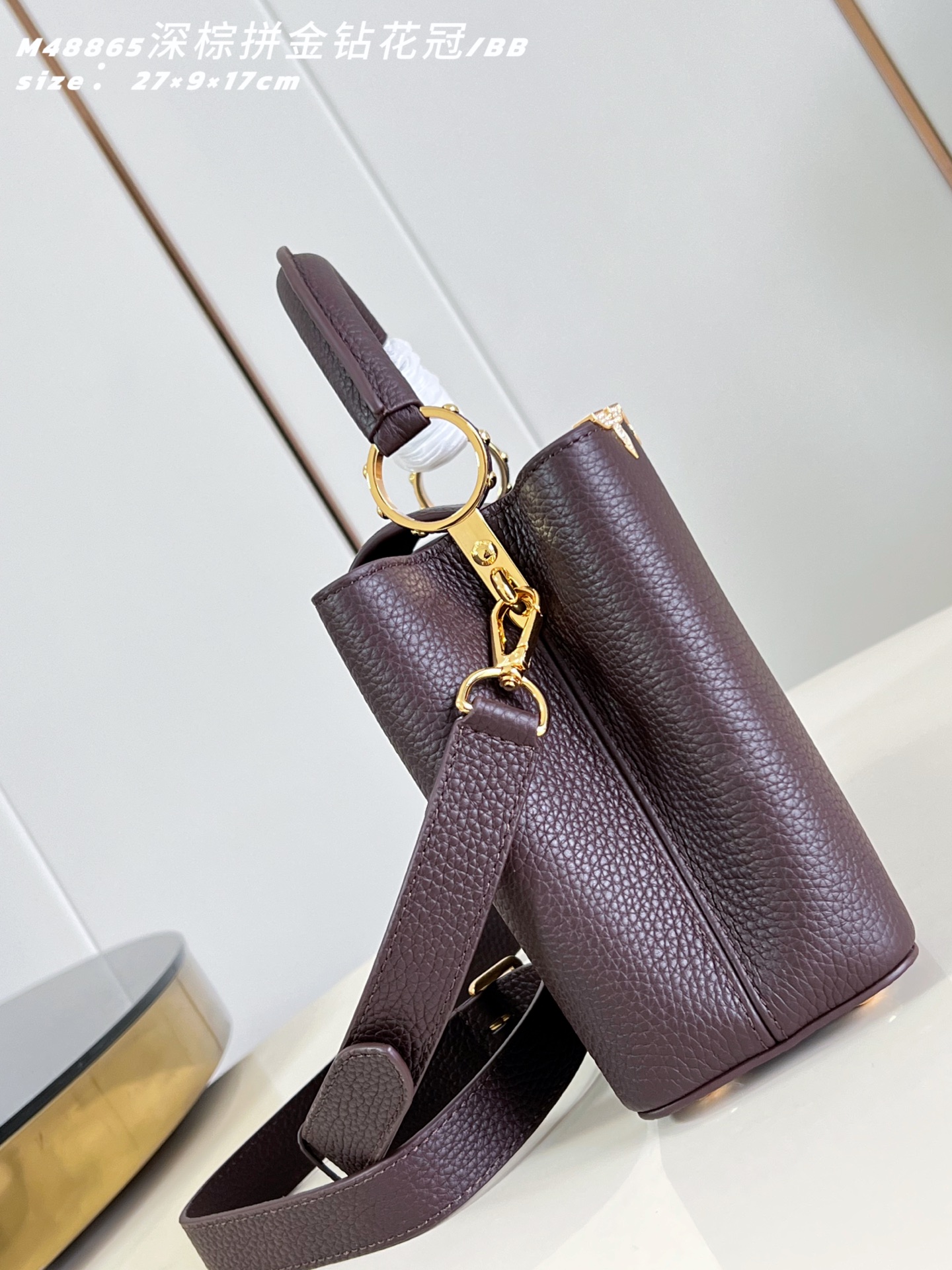 Louis Vuitton Basic Bag Cow Leather M-l-s