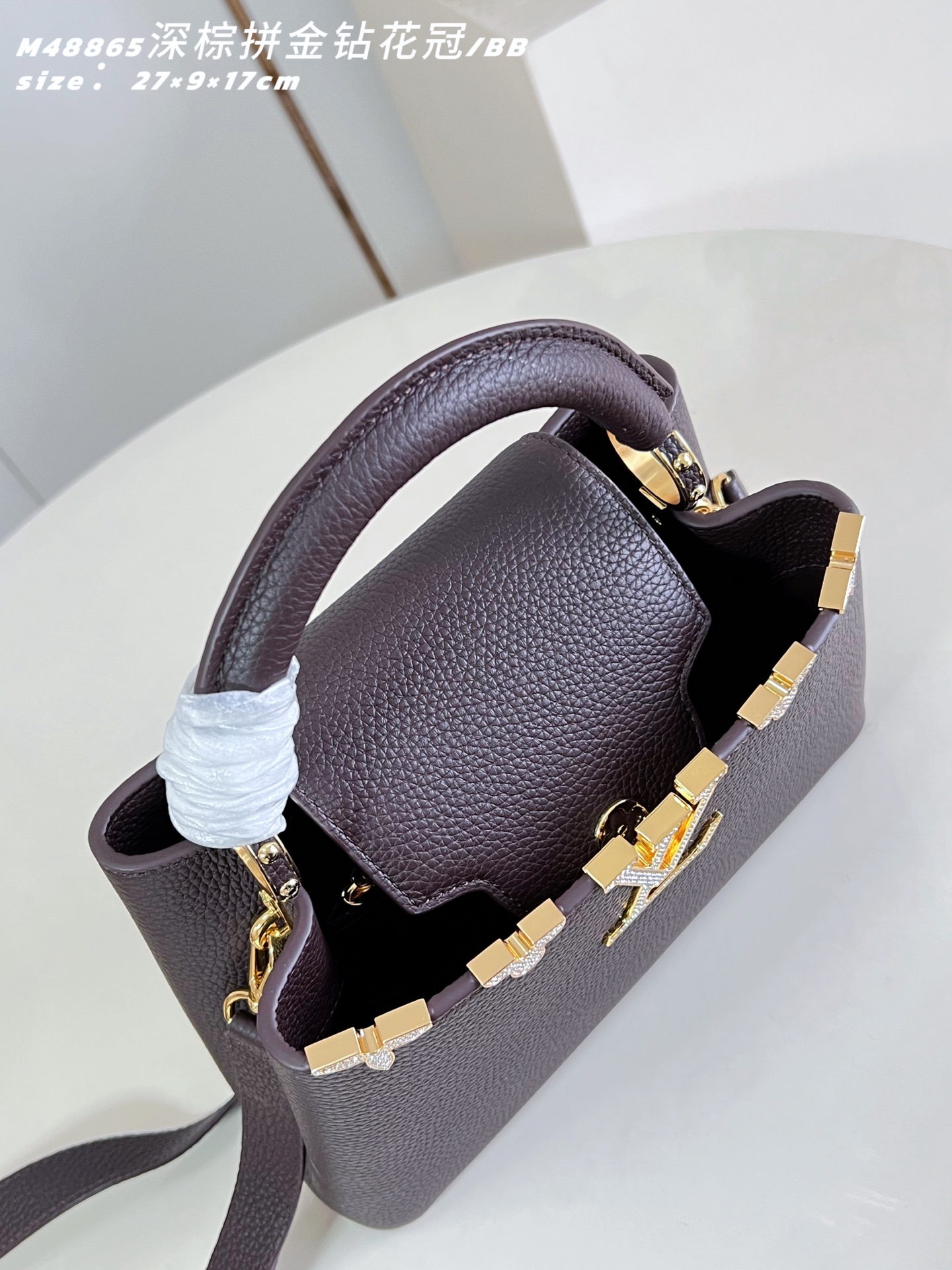 Louis Vuitton Basic Bag Cow Leather M-l-s