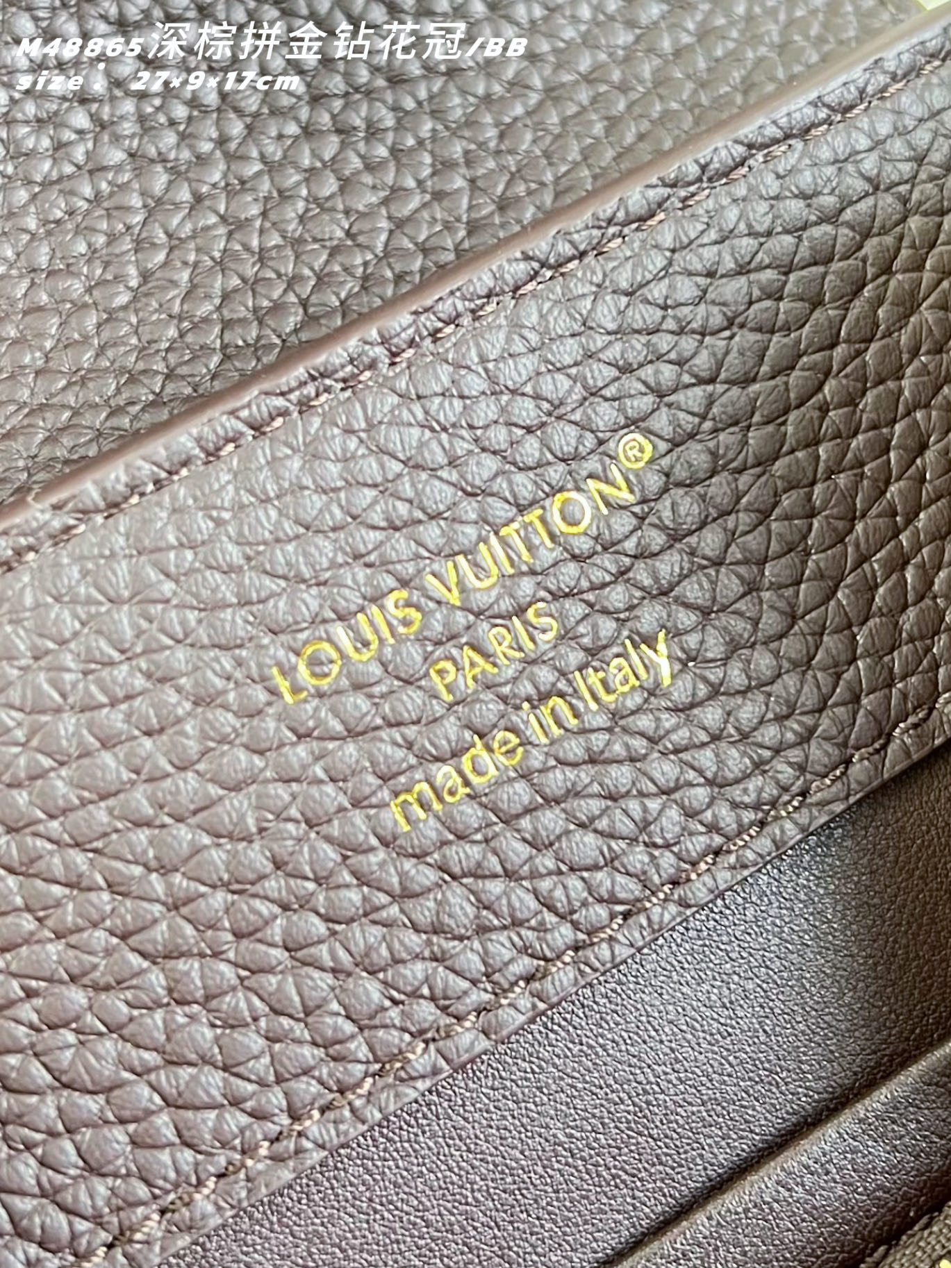 Louis Vuitton Basic Bag Cow Leather M-l-s