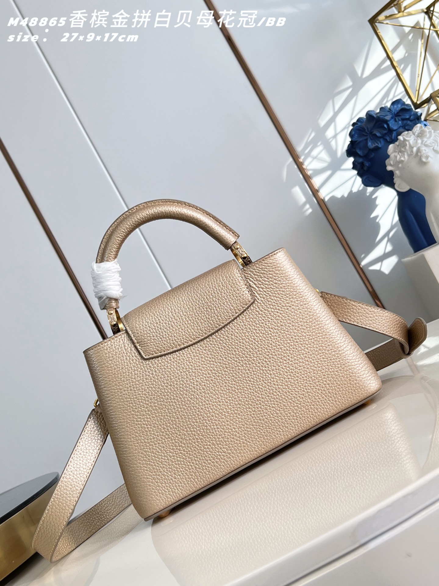 Louis Vuitton Basic Bag Cow Leather M-l-s