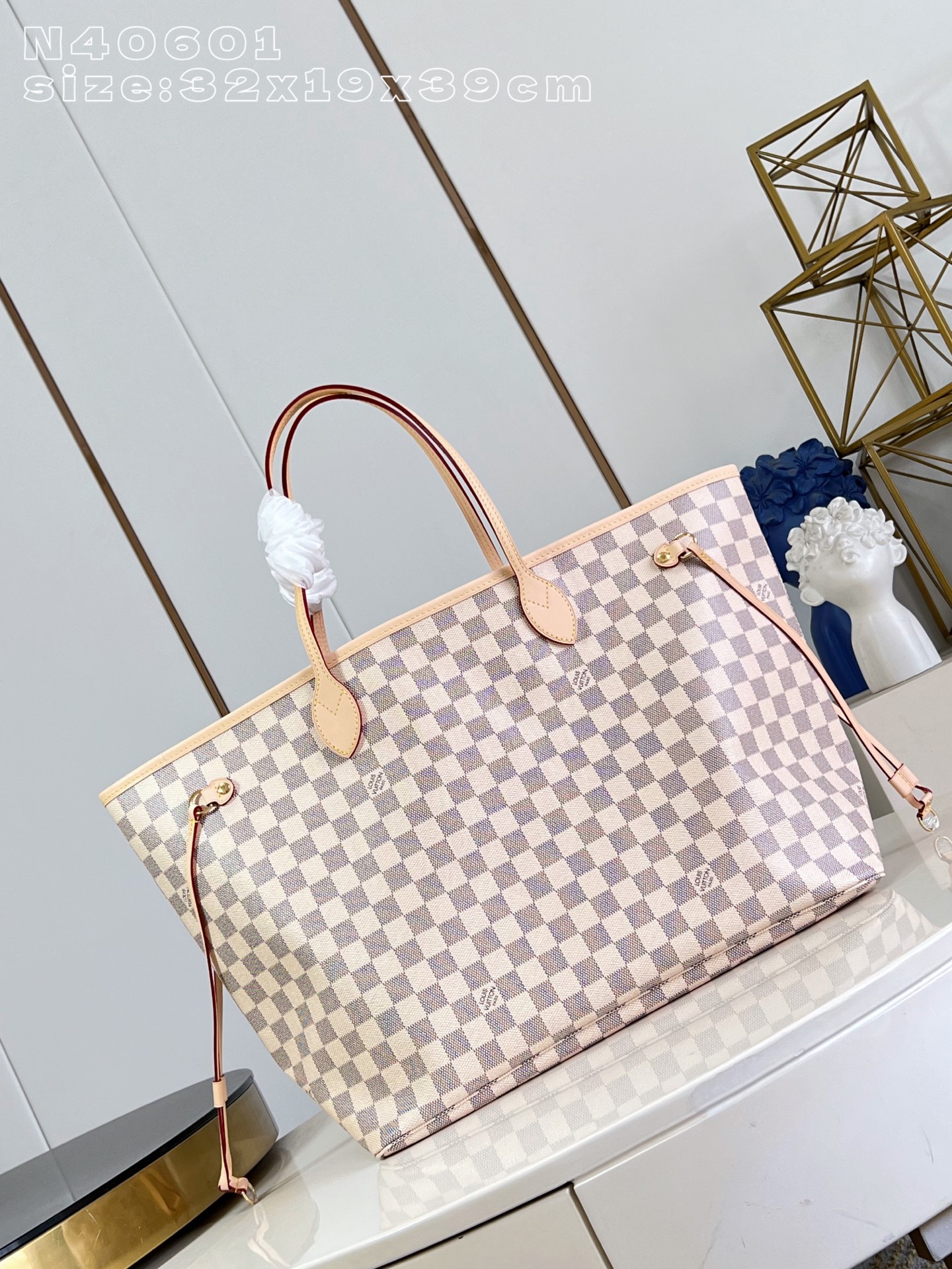 Louis Vuitton Tote Bag Cow Leather M-l