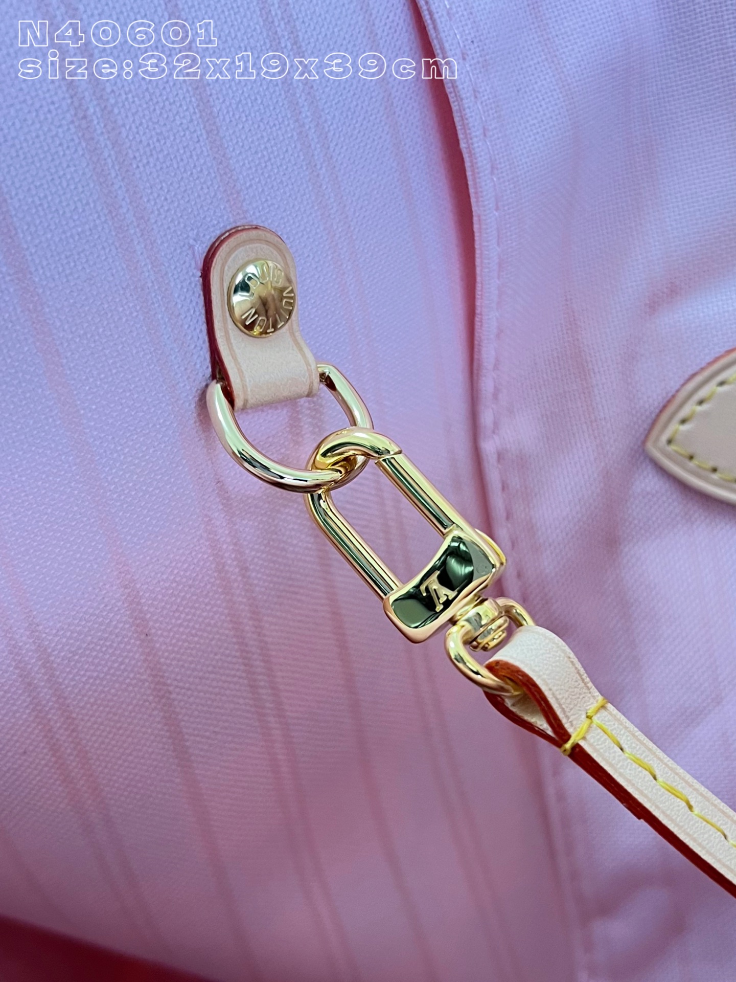 Louis Vuitton Tote Bag Cow Leather M-l