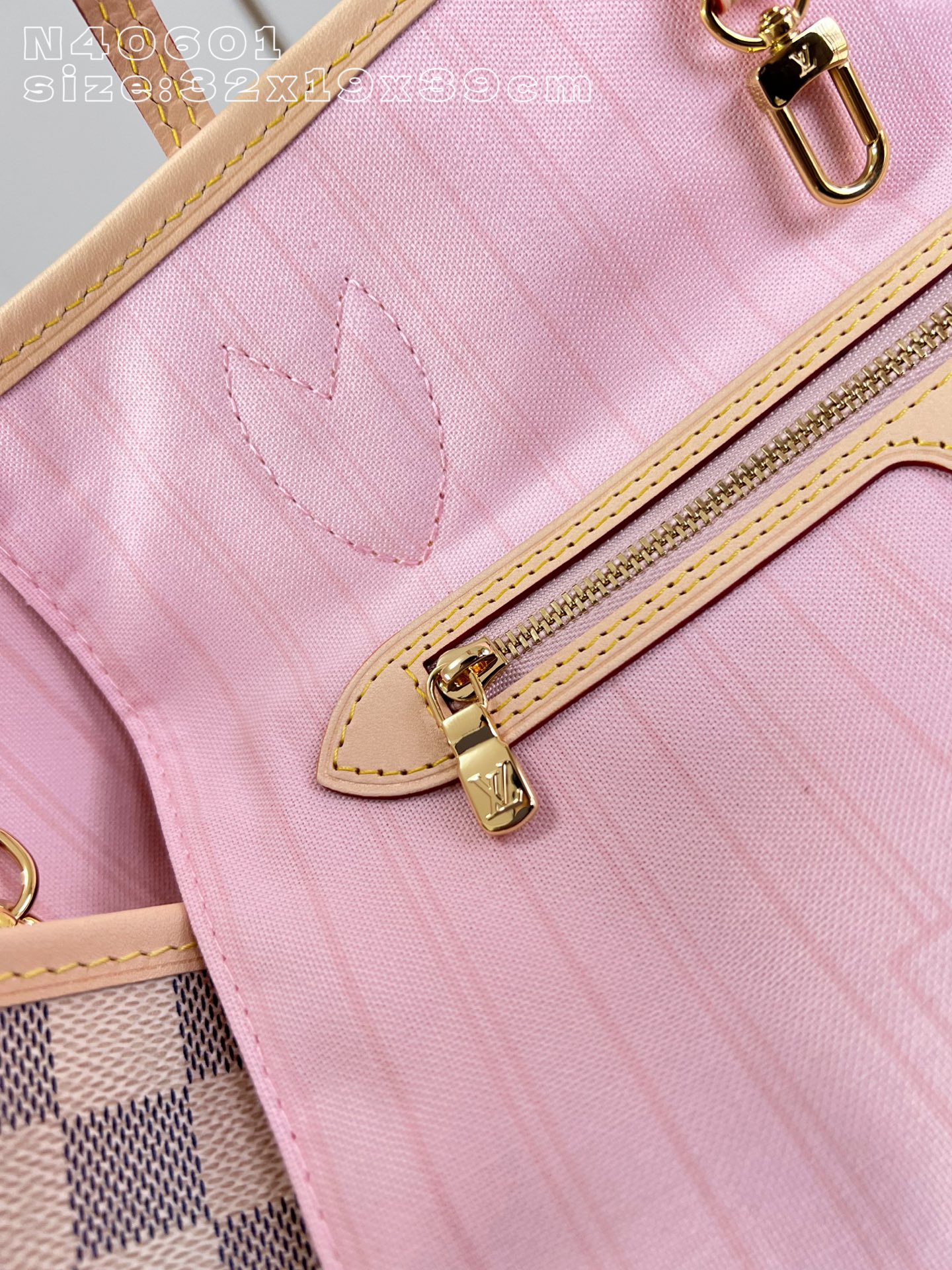 Louis Vuitton Tote Bag Cow Leather M-l