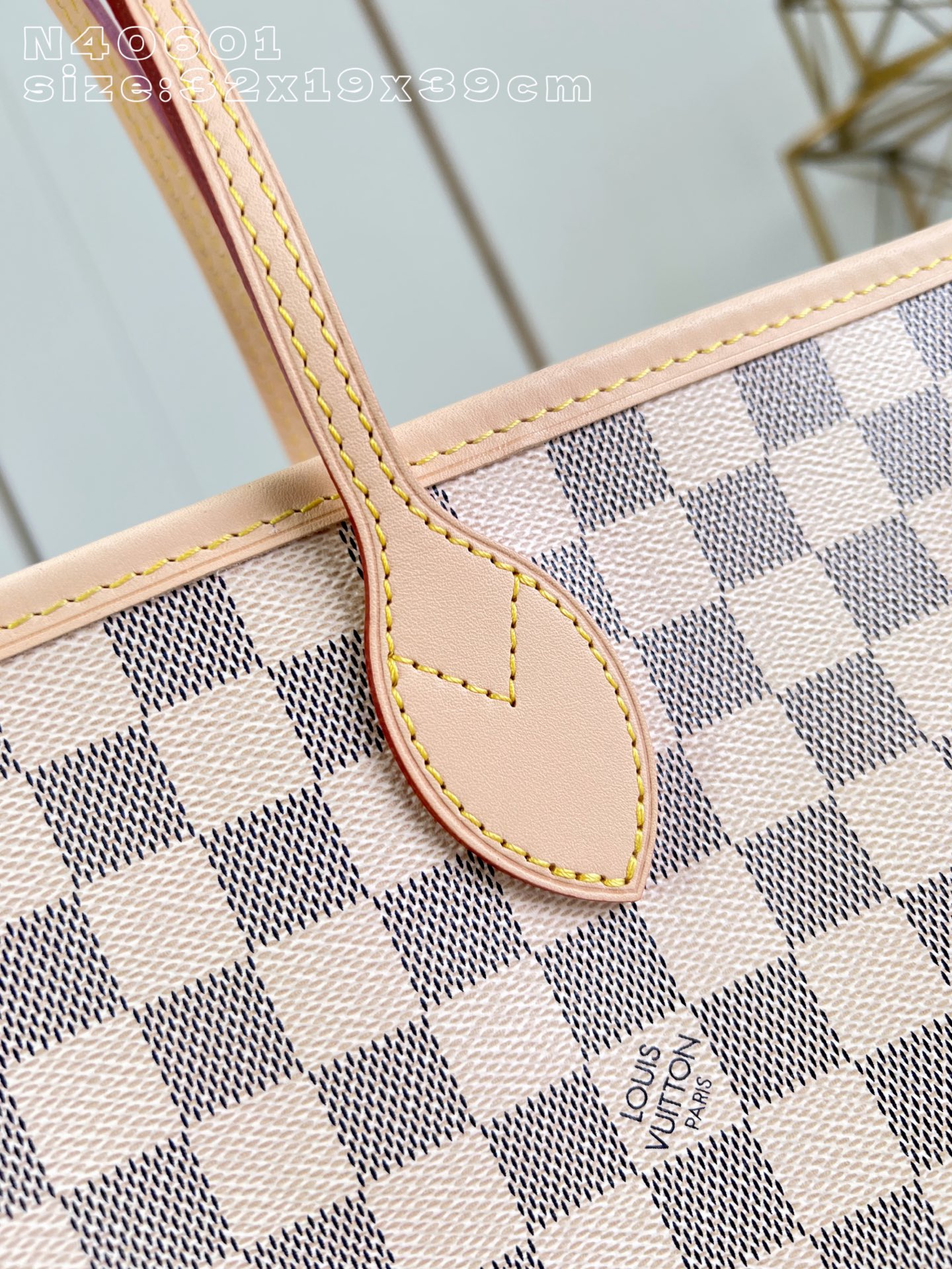 Louis Vuitton Tote Bag Cow Leather M-l