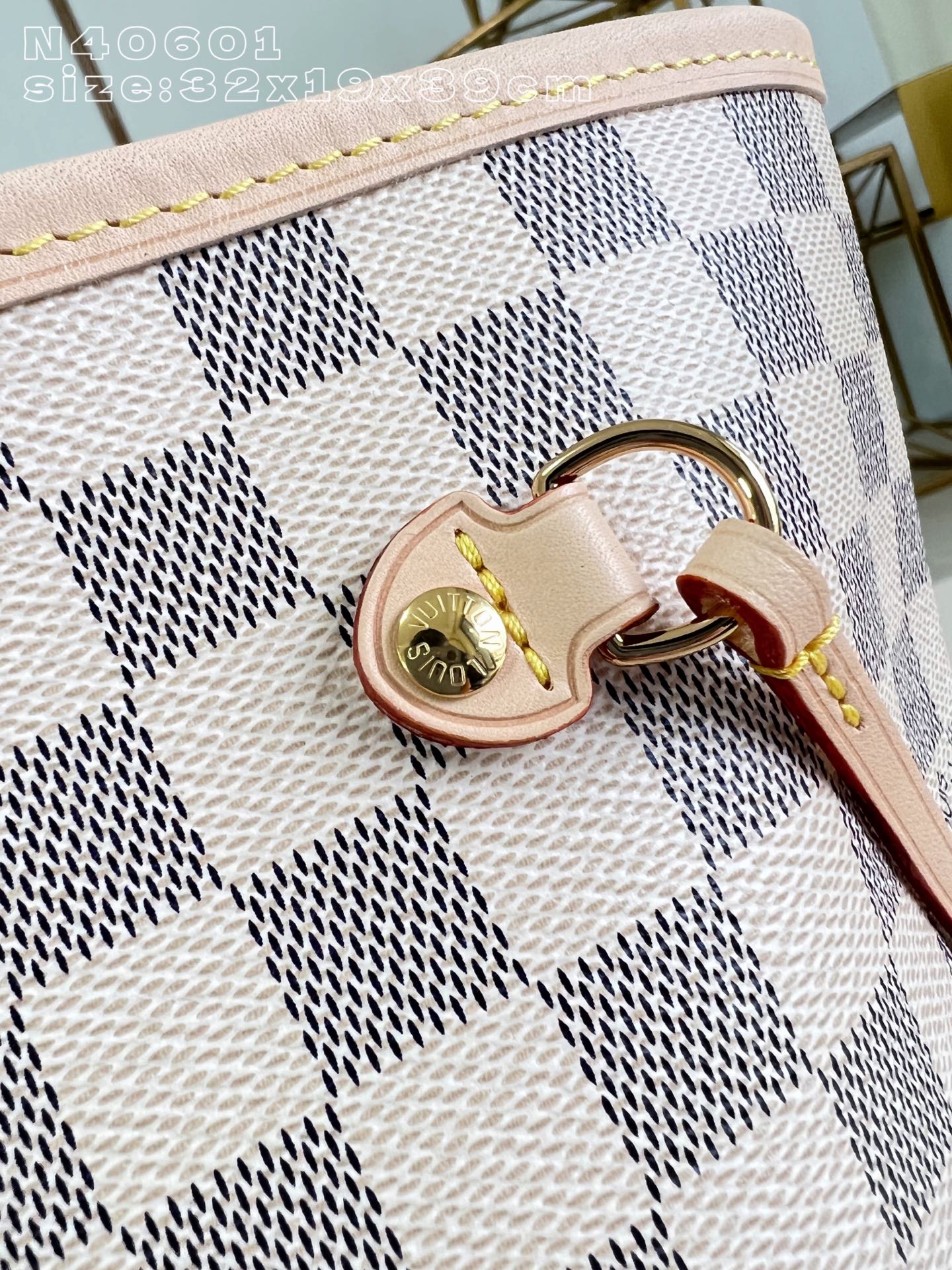 Louis Vuitton Tote Bag Cow Leather M-l