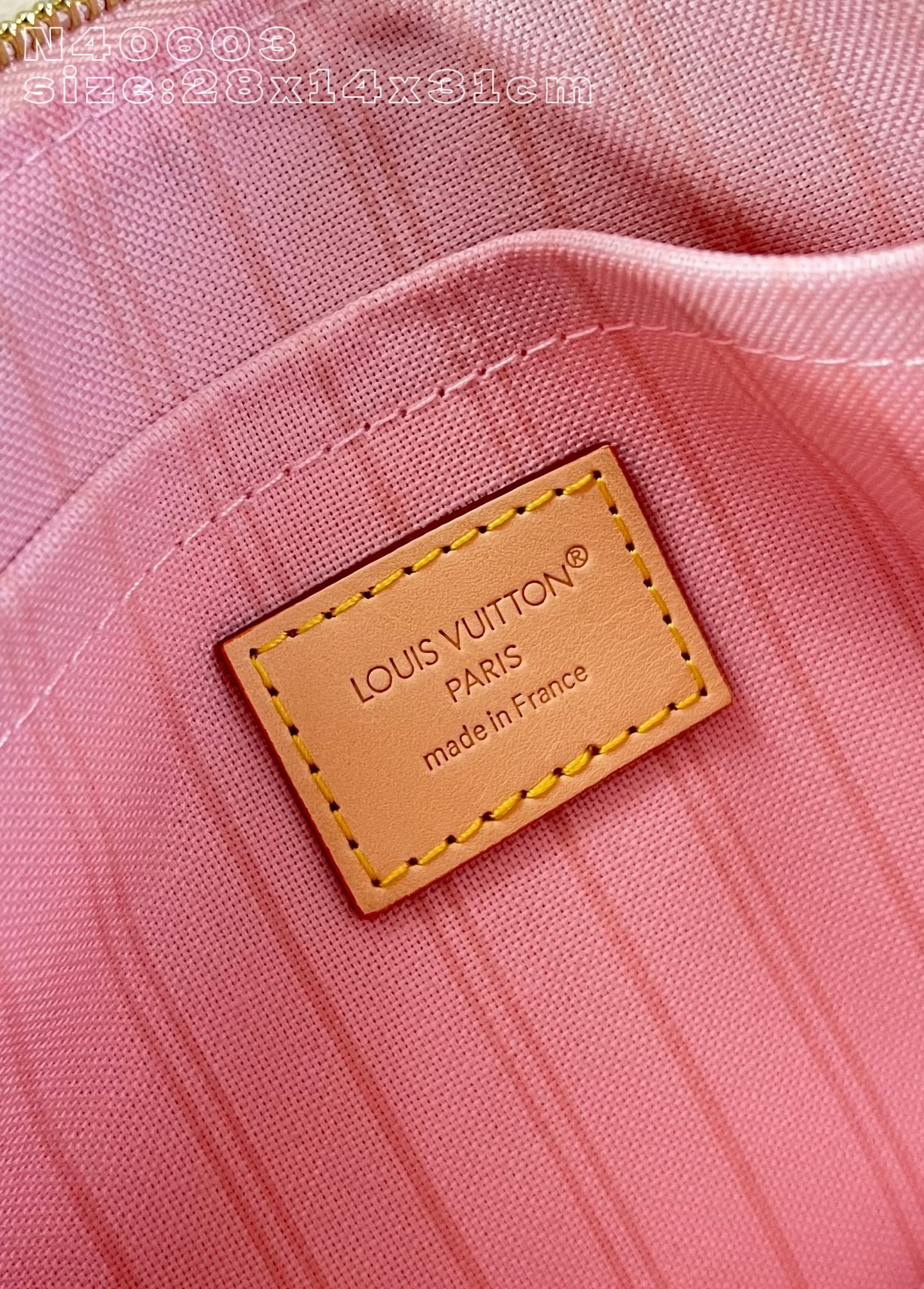 Louis Vuitton Tote Bag Cow Leather M-l