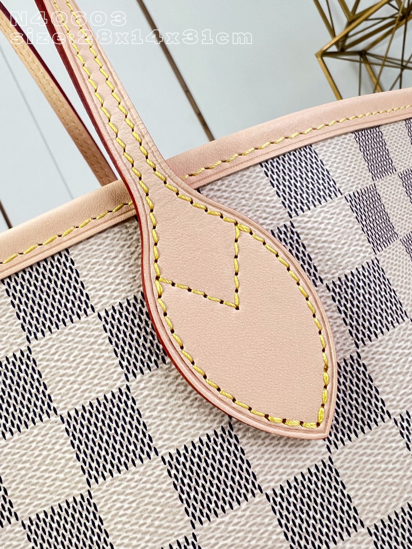 Louis Vuitton Tote Bag Cow Leather M-l