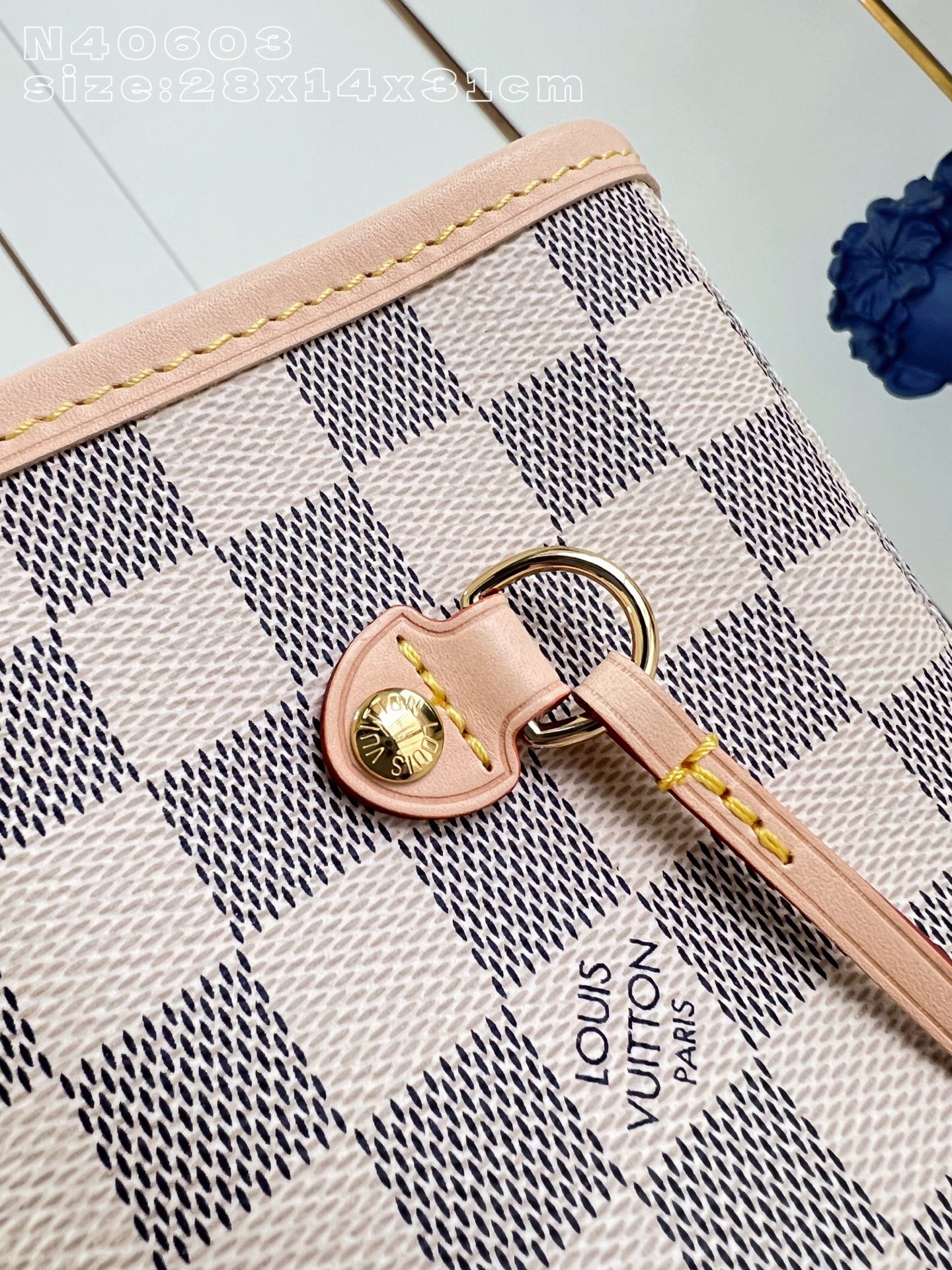 Louis Vuitton Tote Bag Cow Leather M-l