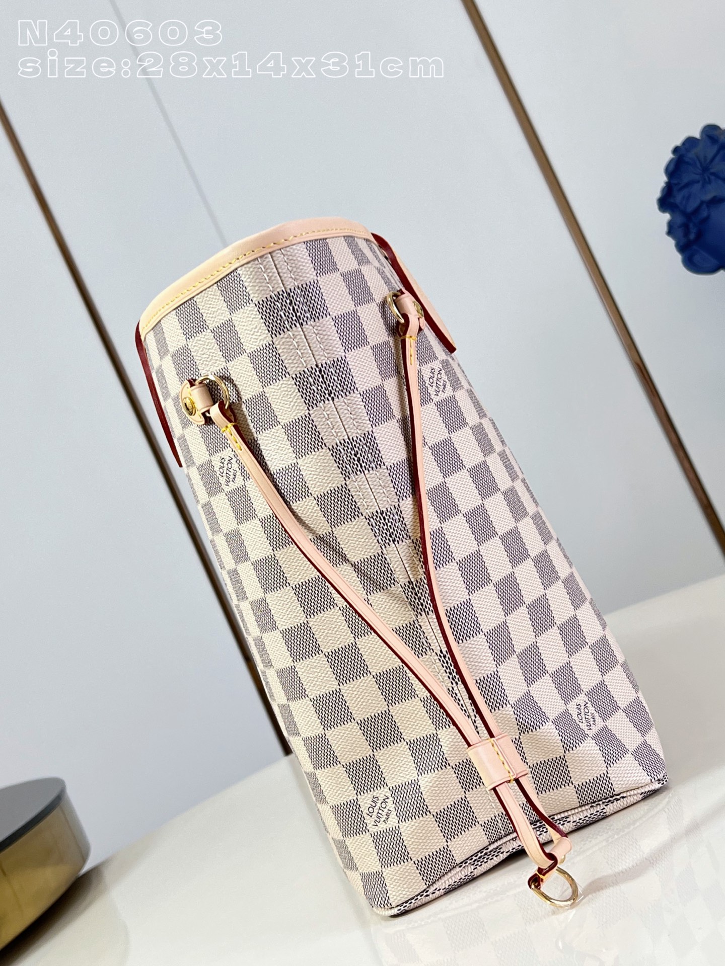 Louis Vuitton Tote Bag Cow Leather M-l