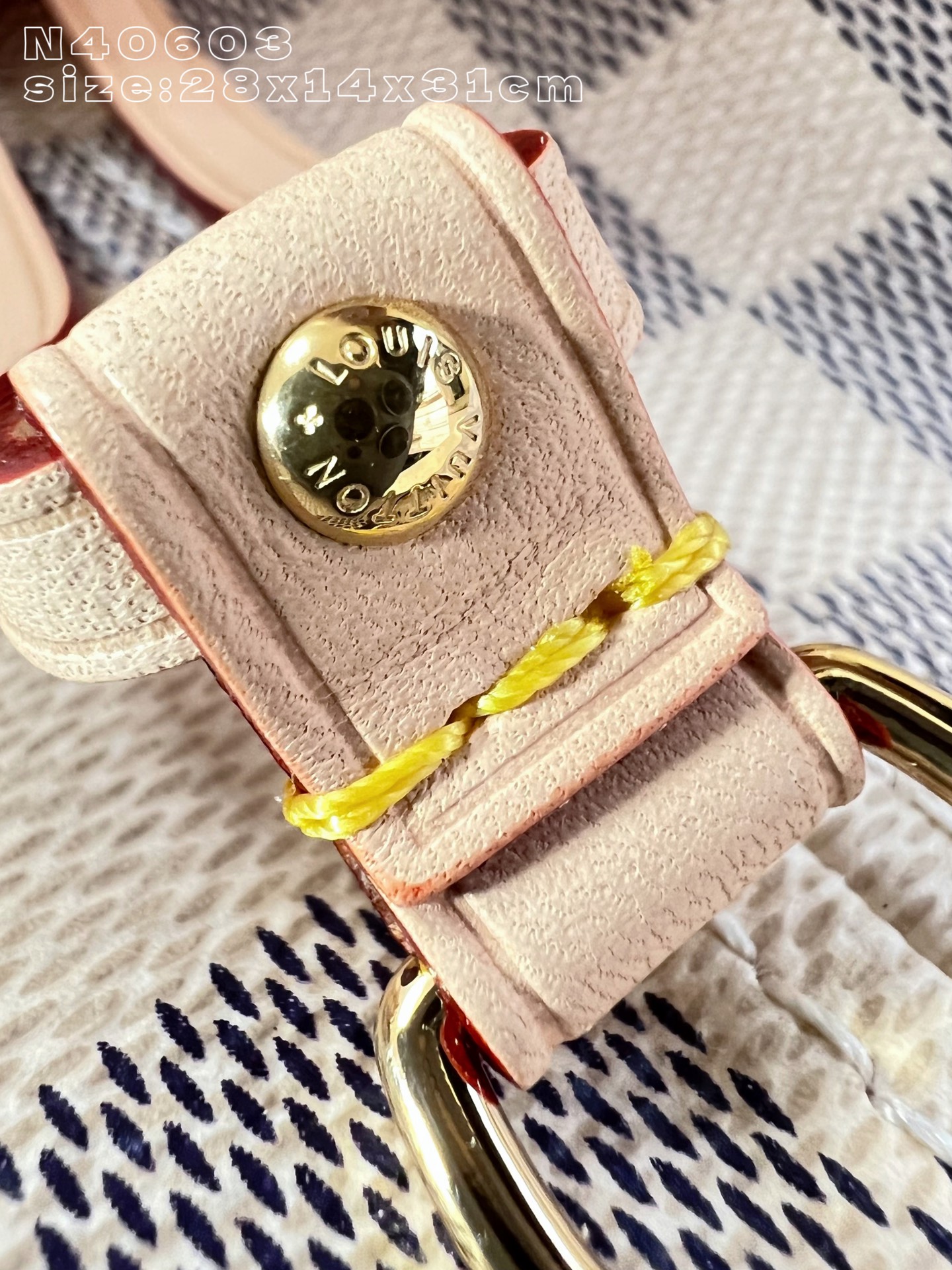 Louis Vuitton Tote Bag Cow Leather M-l