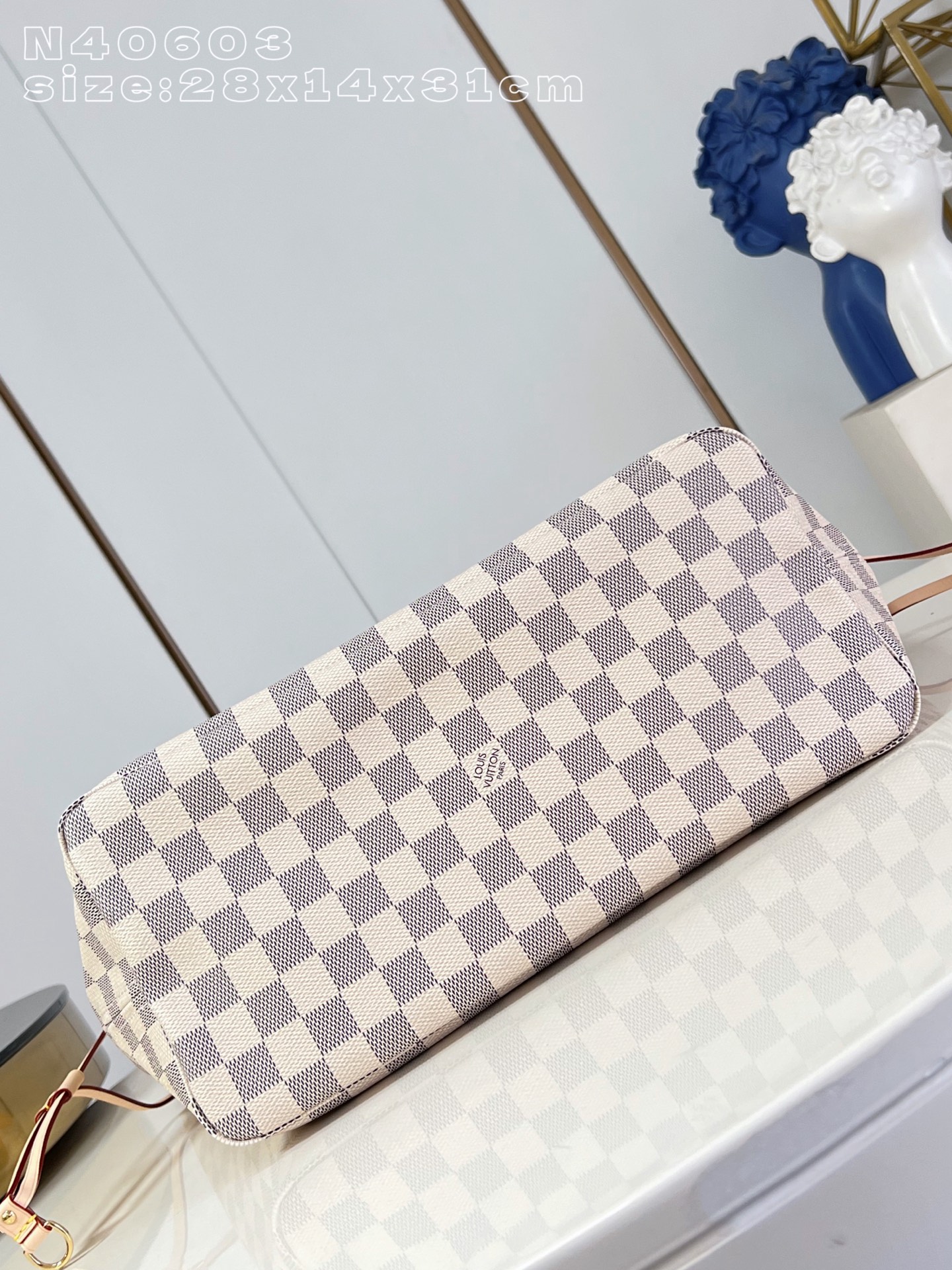 Louis Vuitton Tote Bag Cow Leather M-l