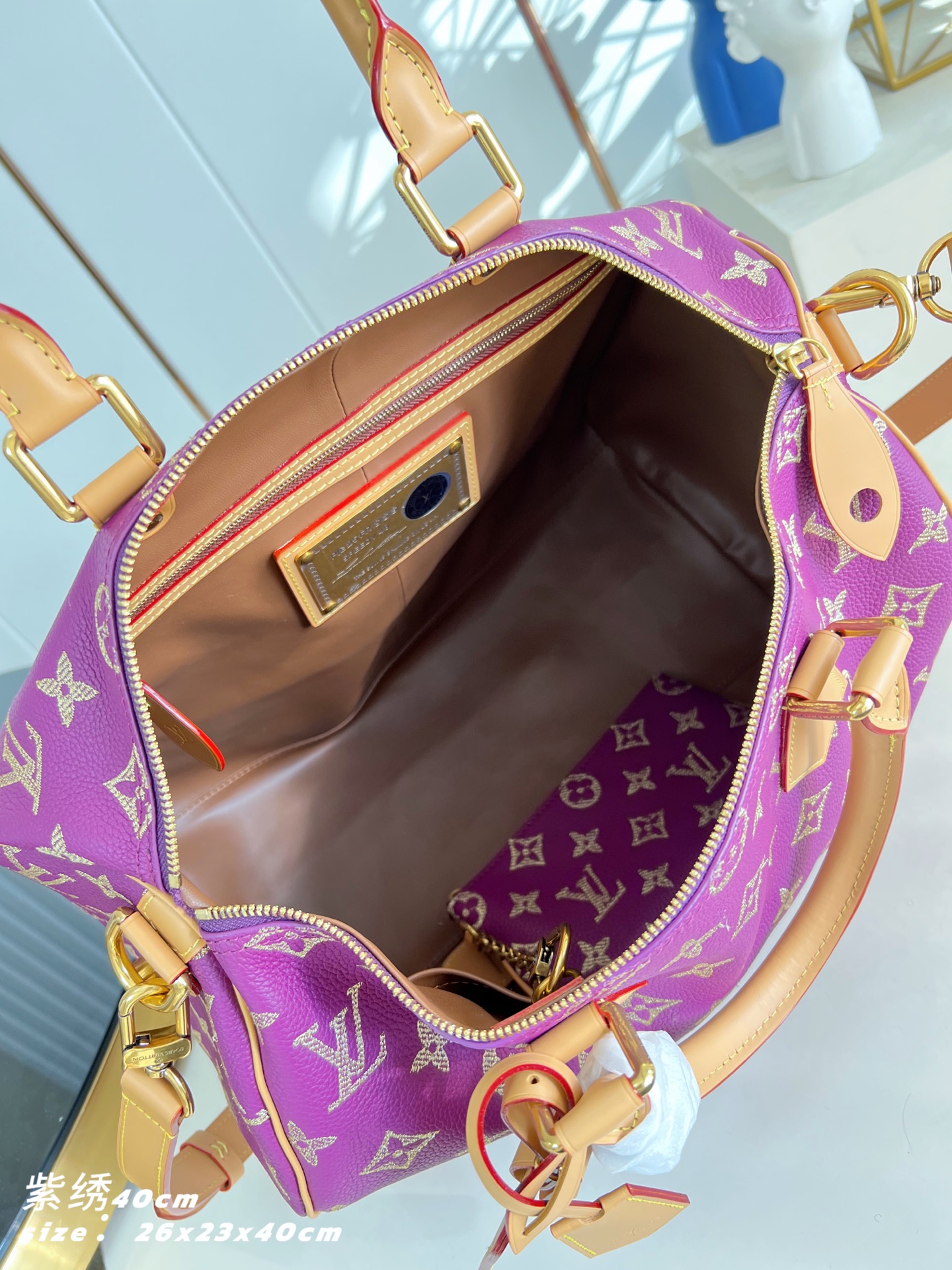 Louis Vuitton Basic Bag Cow Leather 40cm-m-l-s