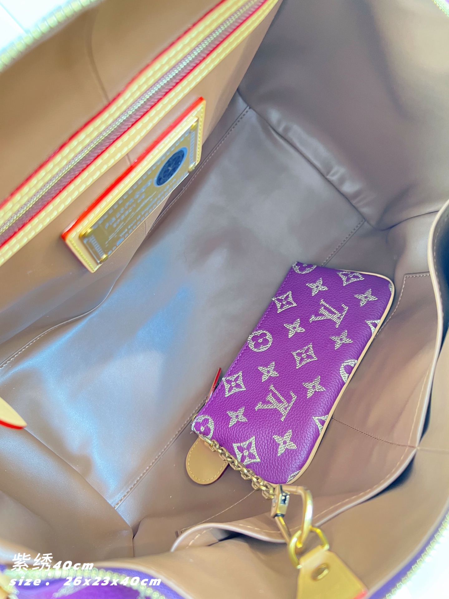 Louis Vuitton Basic Bag Cow Leather 40cm-m-l-s