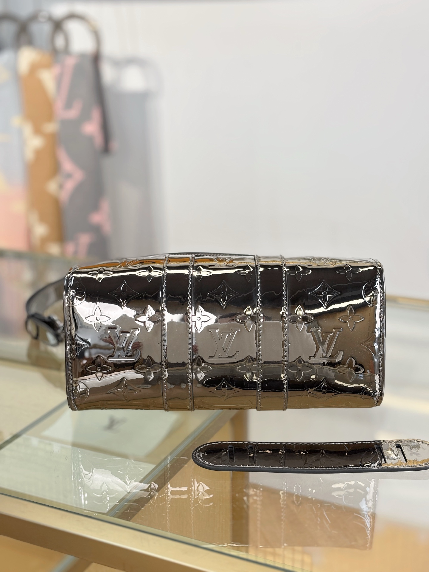 Louis Vuitton Basic Bag Silver 11cm-m-l