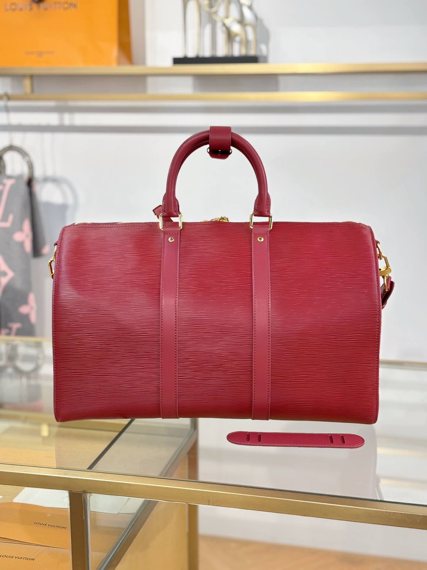 Louis Vuitton Basic Bag Red 20cm-m-l