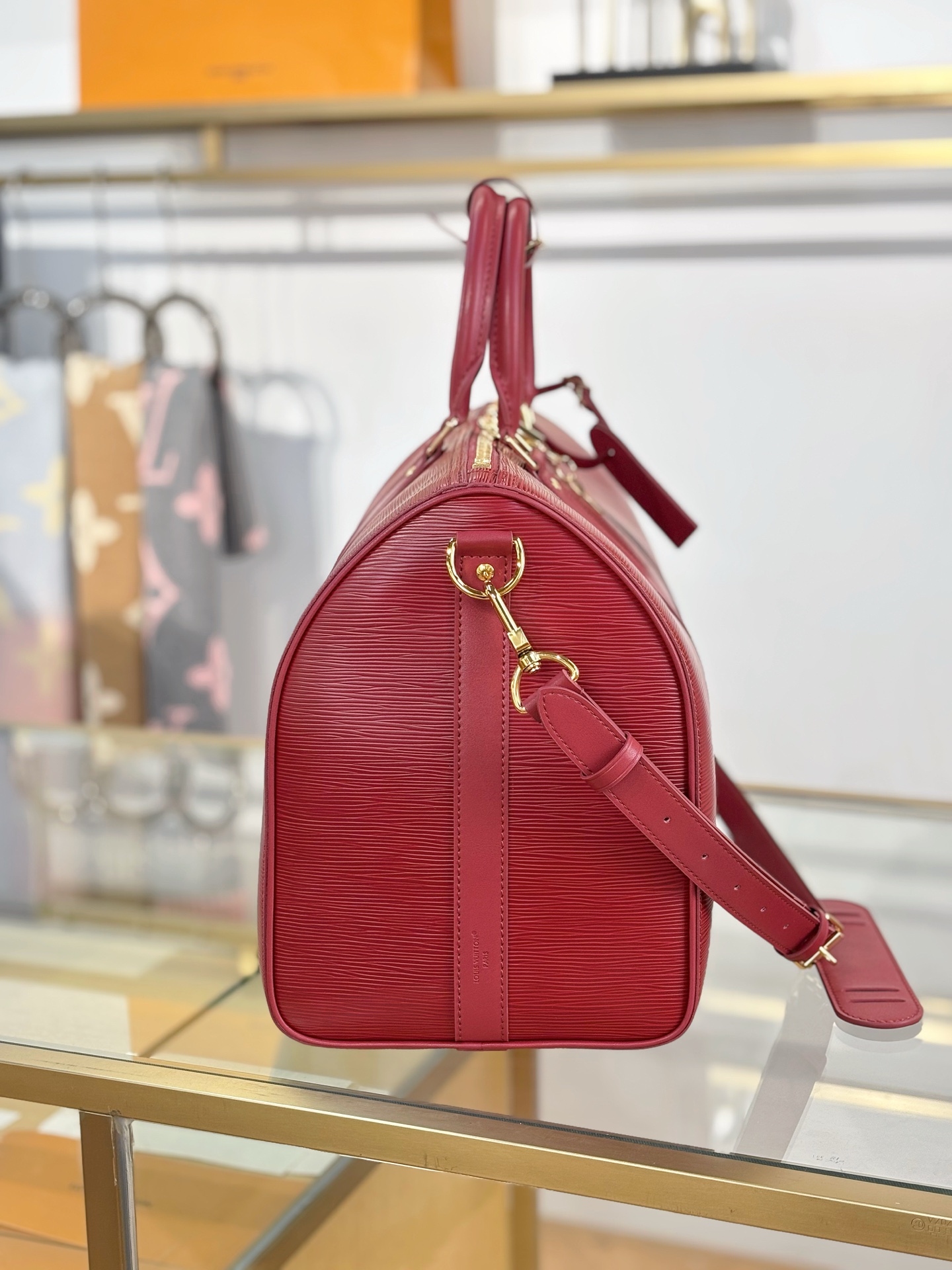 Louis Vuitton Basic Bag Red 20cm-m-l
