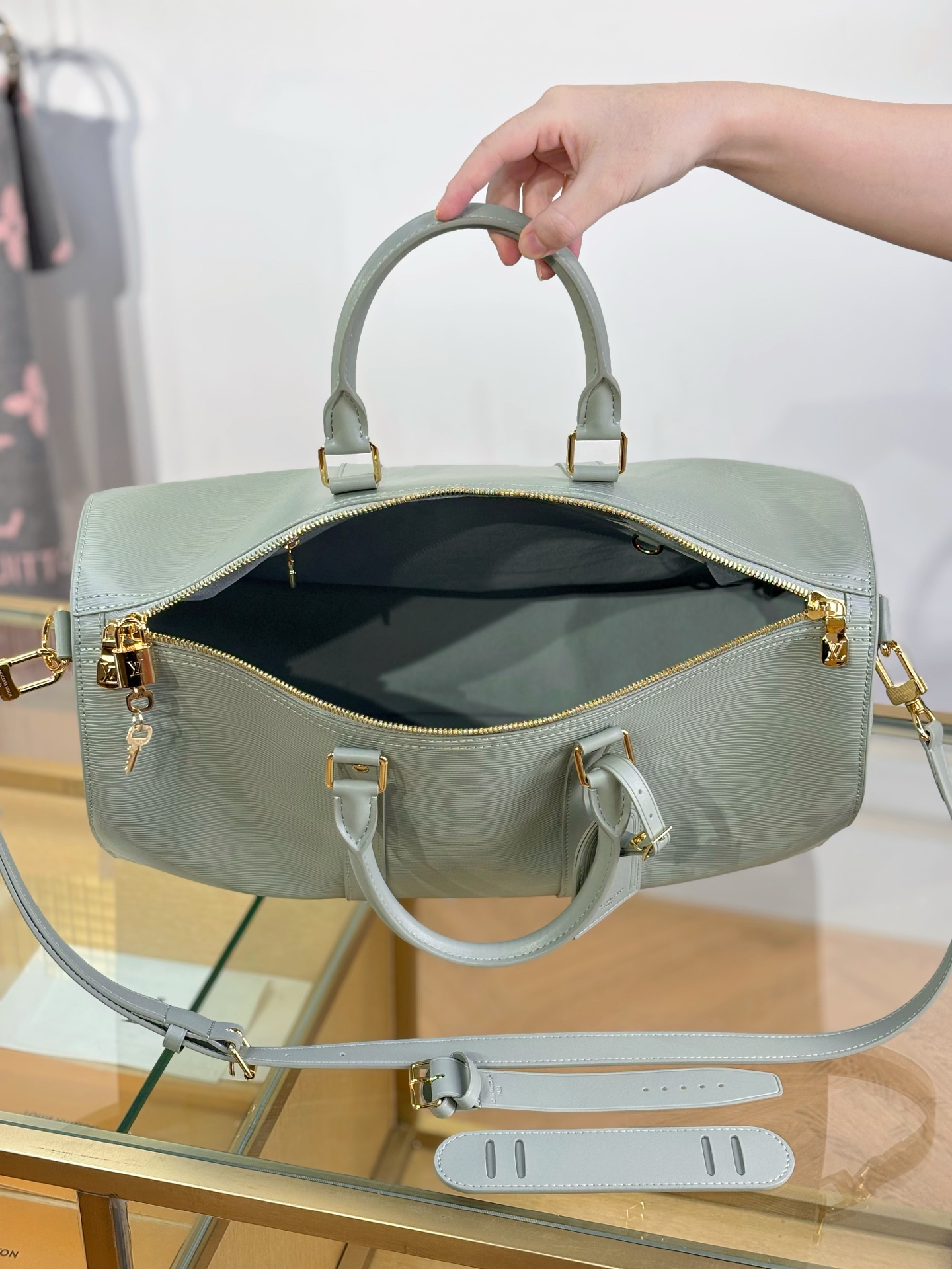 Louis Vuitton Basic Bag Gray 20cm-m-l