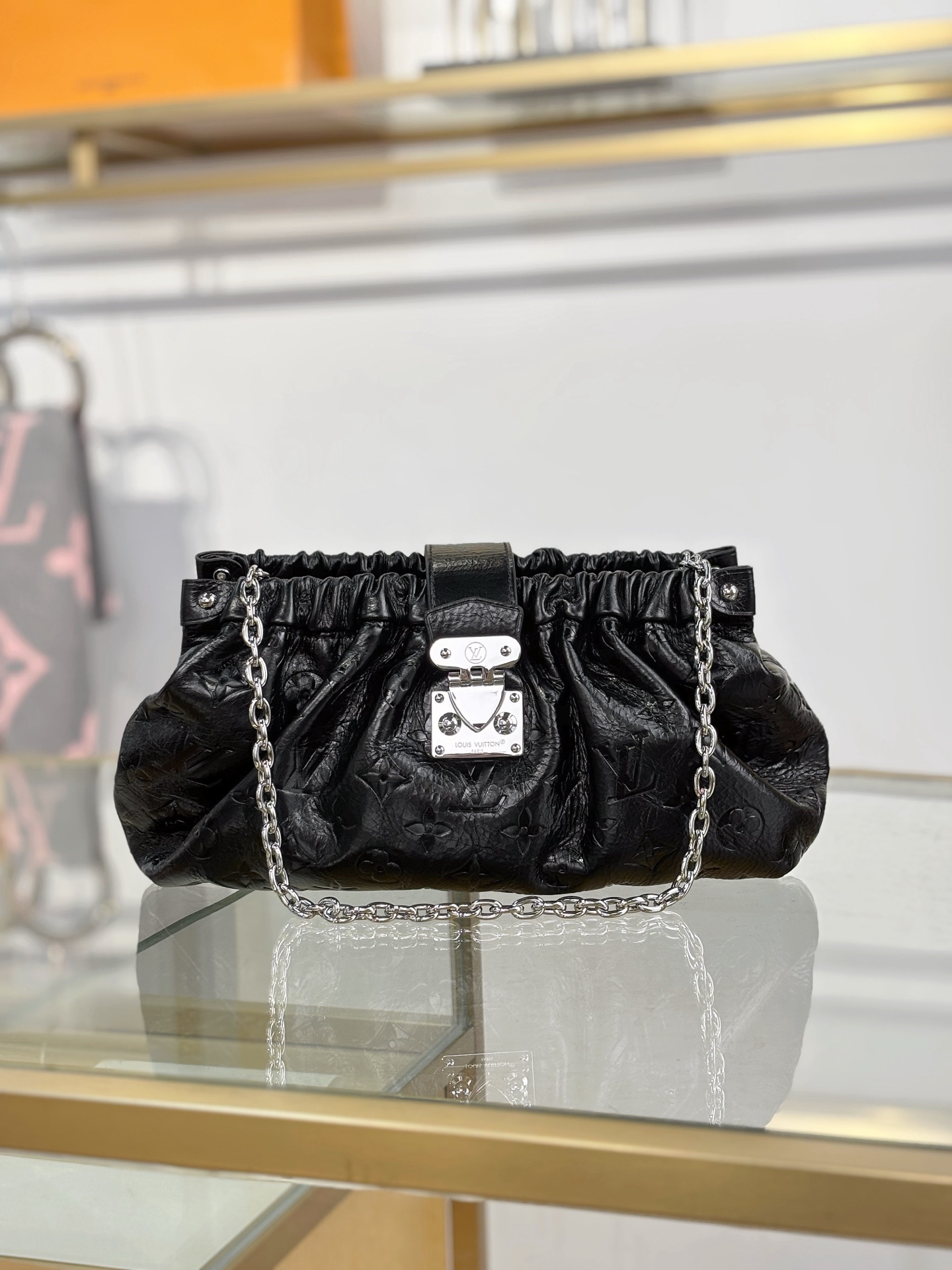 Louis Vuitton Basic Bag Black 11cm-m-l-s