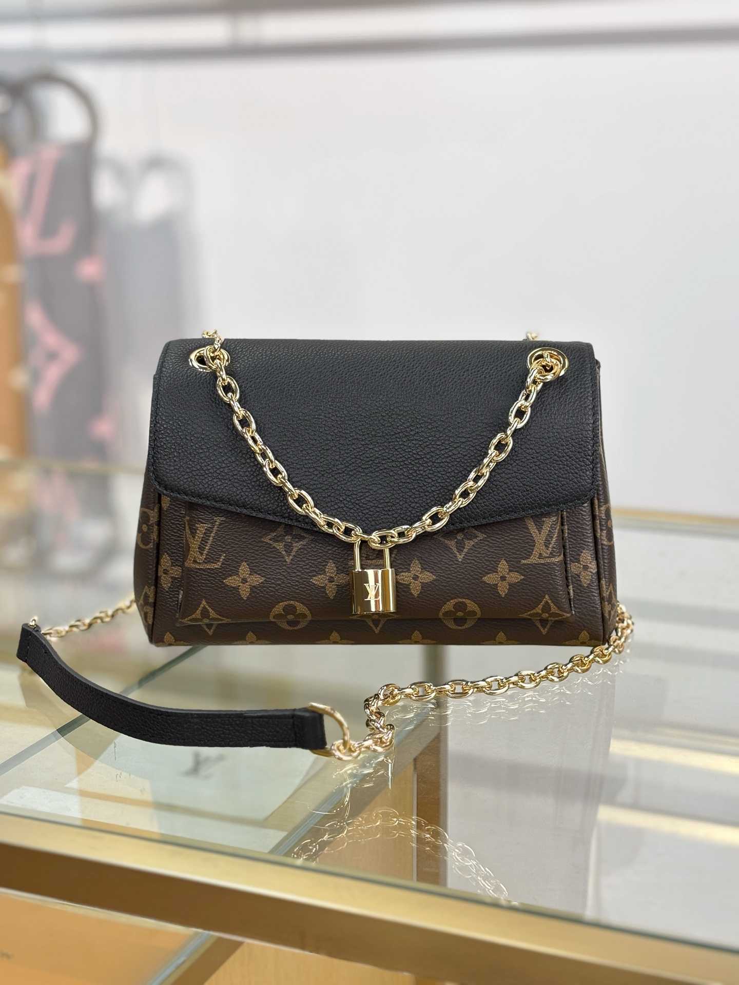 Louis Vuitton Basic Bag Black M-s