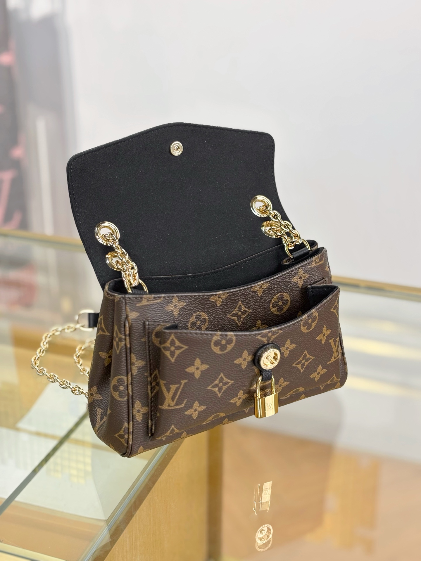 Louis Vuitton Basic Bag Black M-s