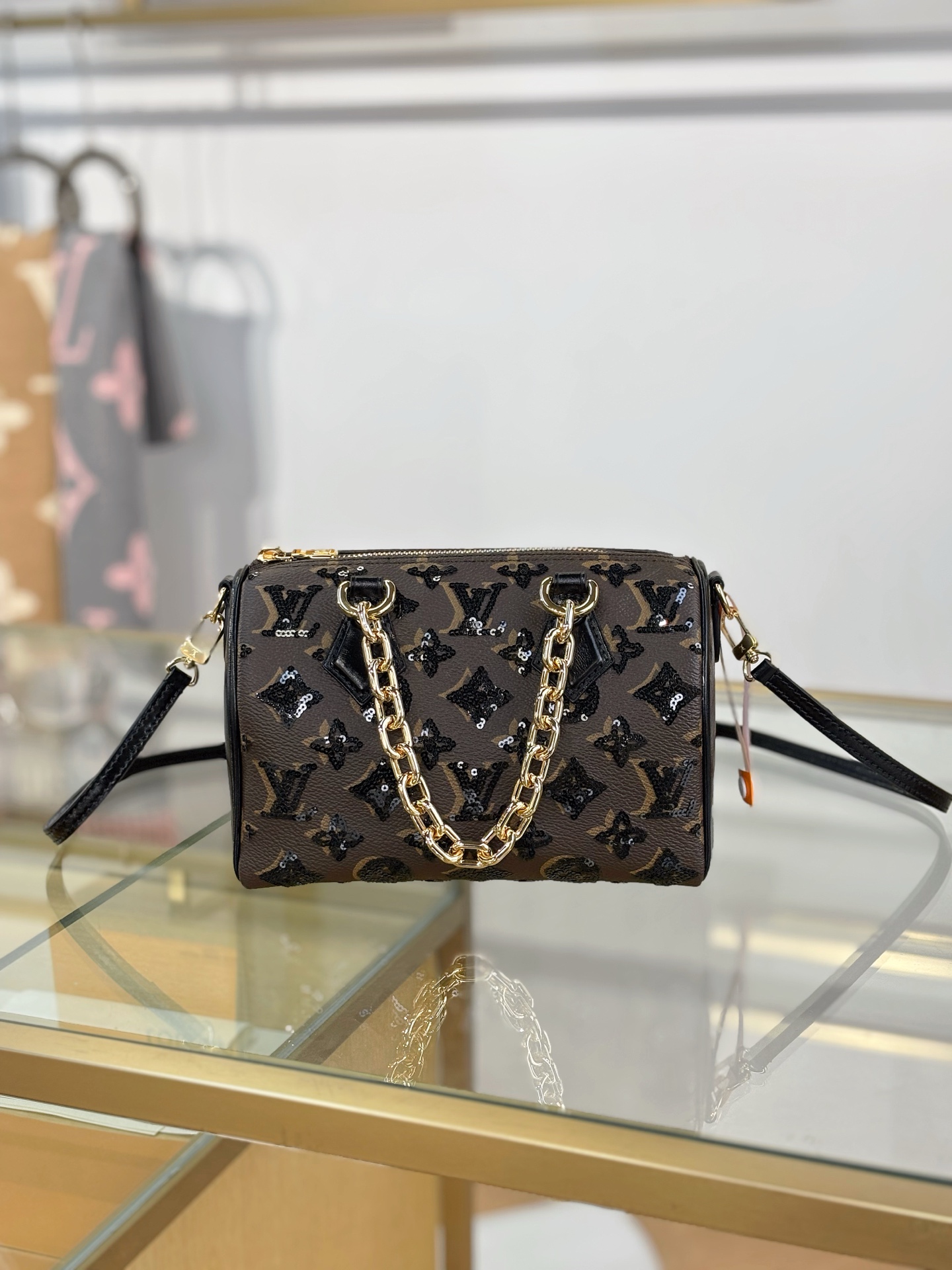 Louis Vuitton Basic Bag Black 13cm-m-l-s