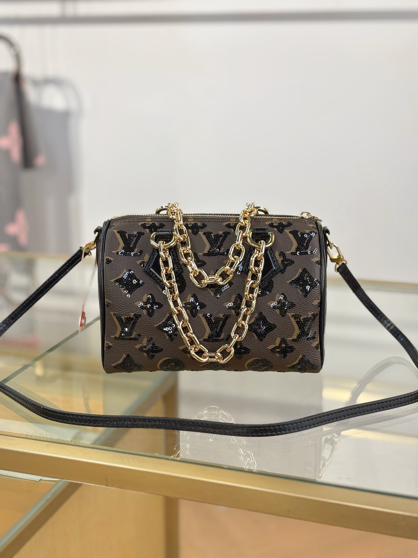 Louis Vuitton Basic Bag Black 13cm-m-l-s