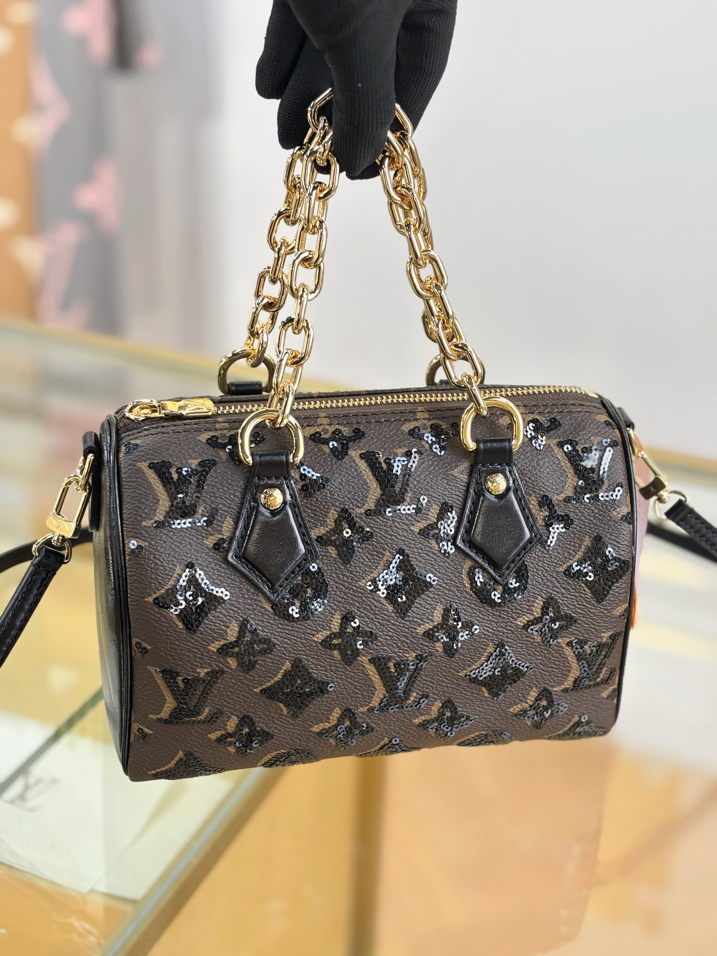 Louis Vuitton Basic Bag Black 13cm-m-l-s