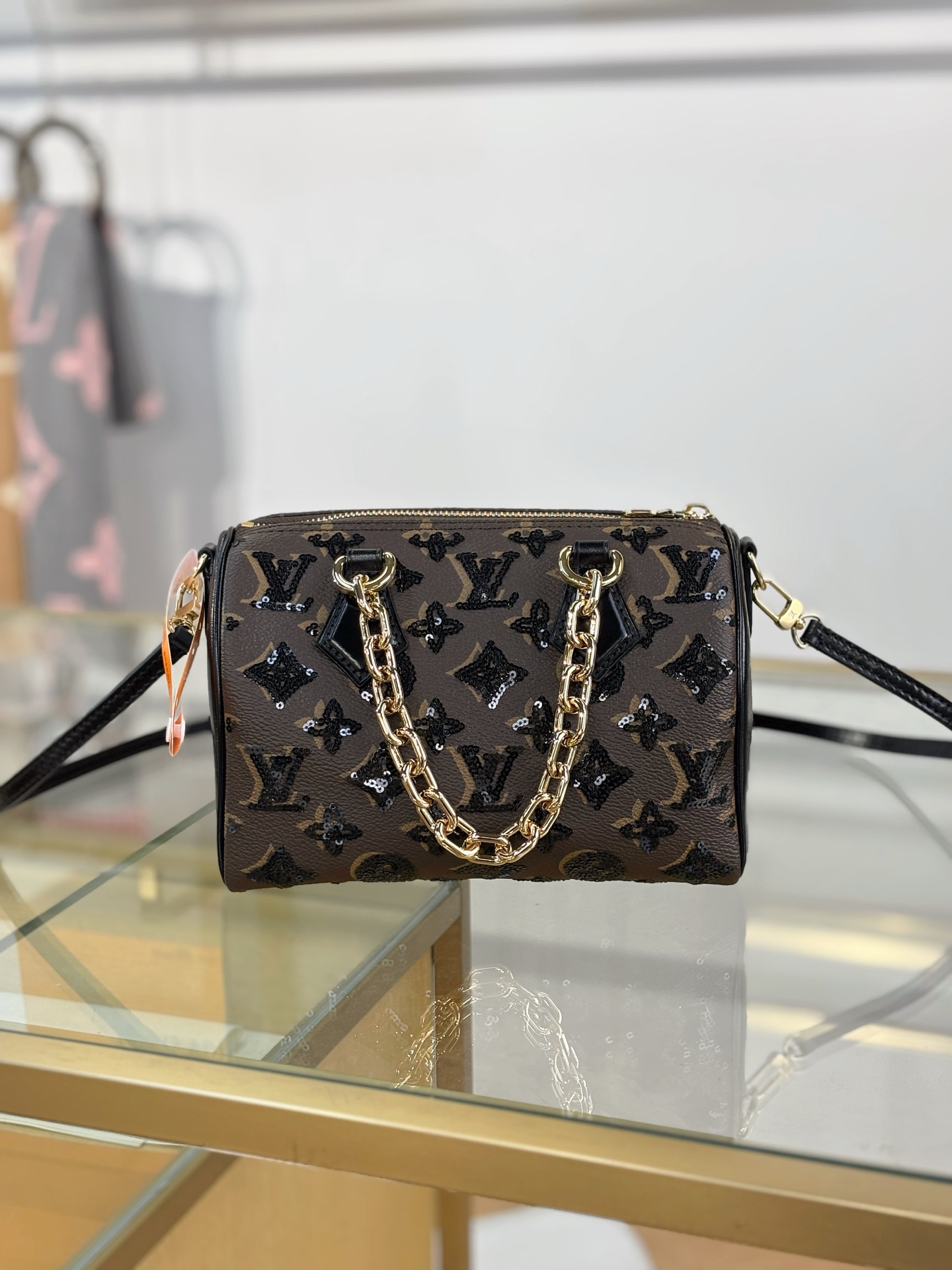 Louis Vuitton Basic Bag Black 13cm-m-l-s