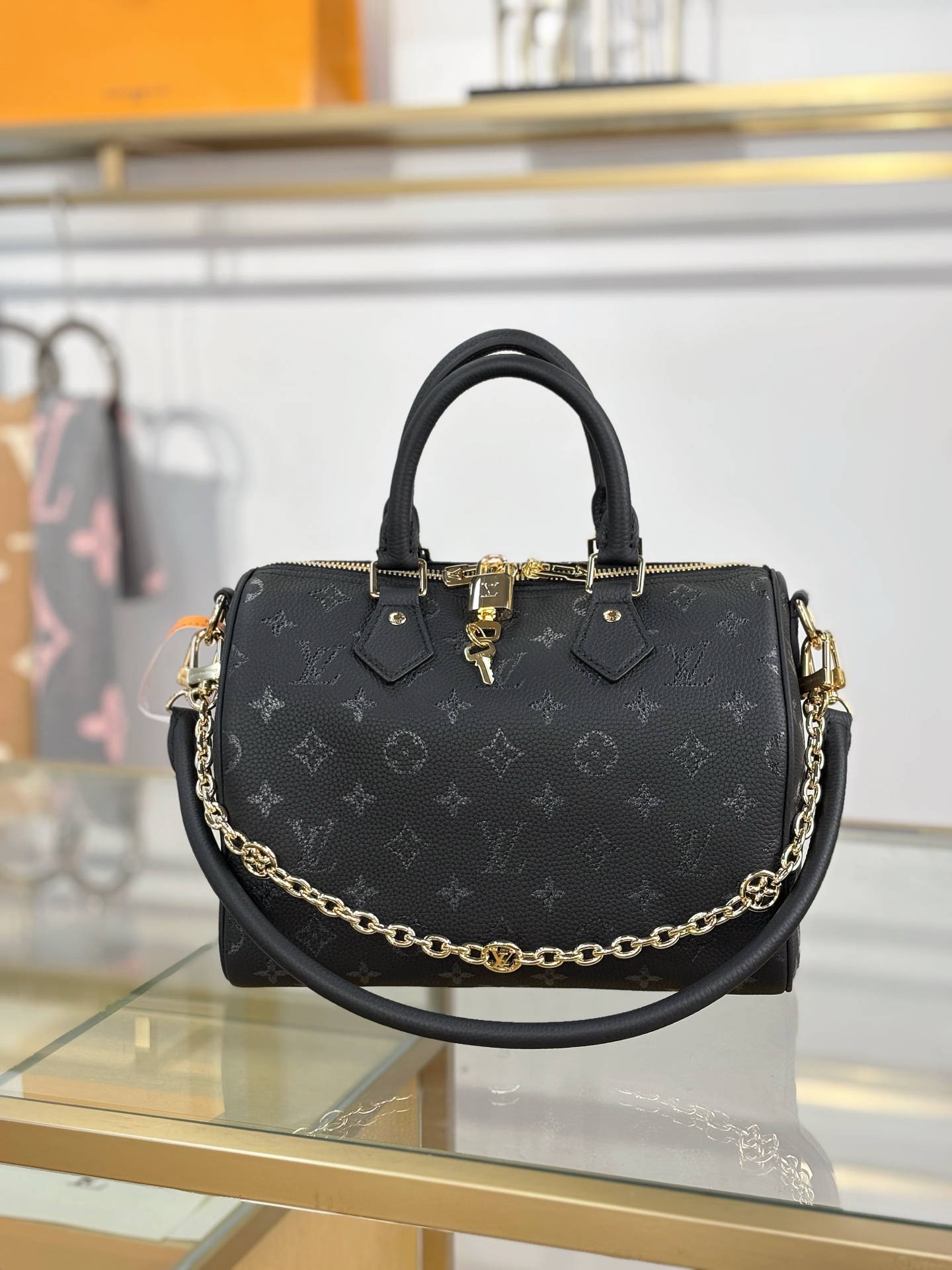 Louis Vuitton Basic Bag Black 13cm-m-l-s