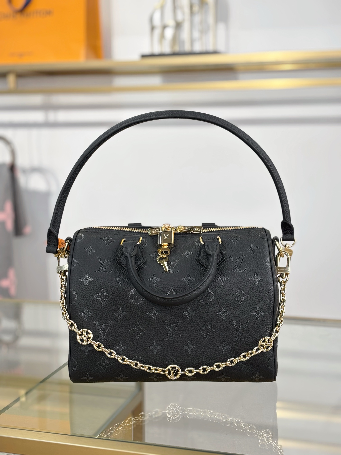 Louis Vuitton Basic Bag Black 13cm-m-l-s