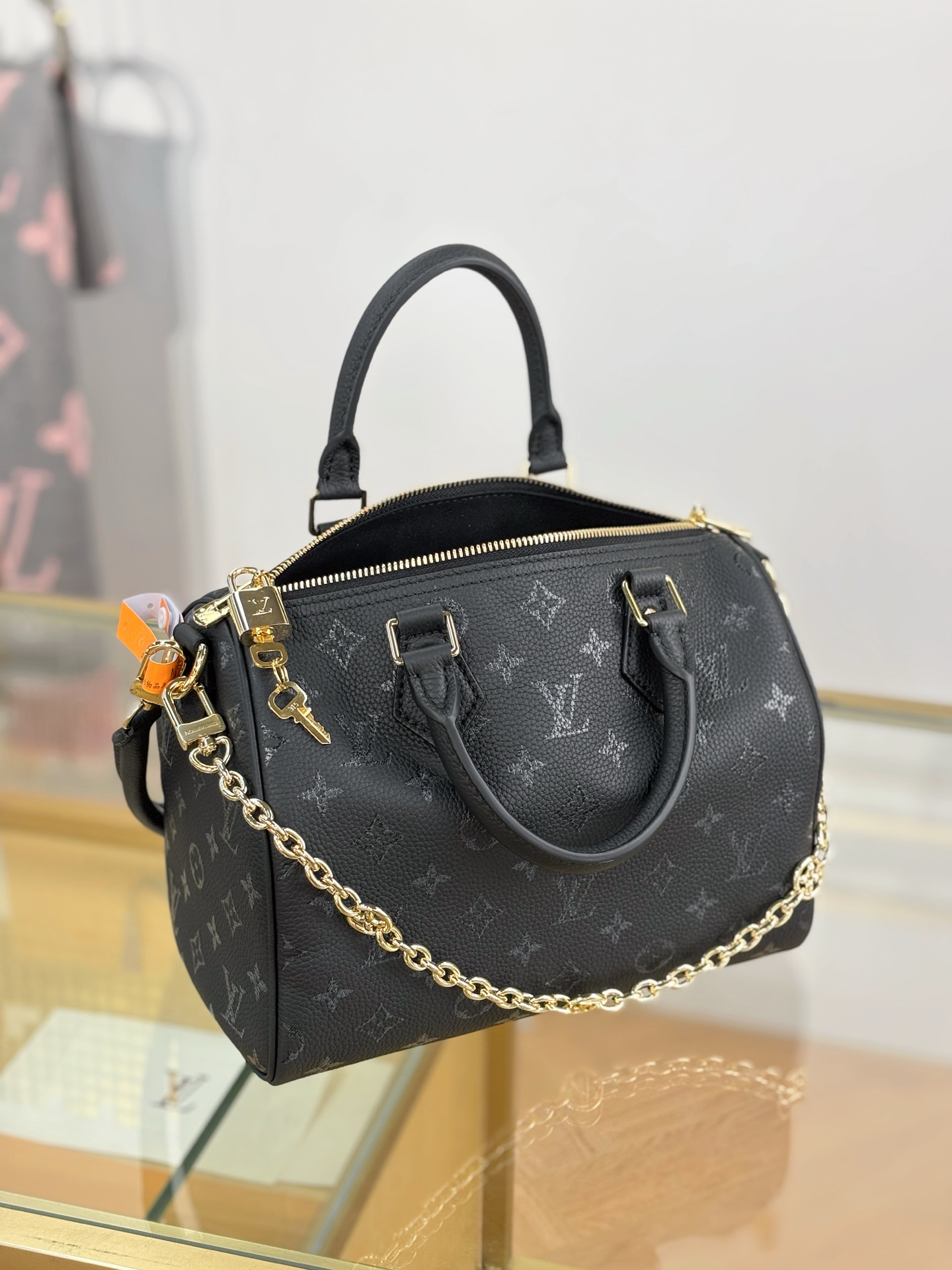 Louis Vuitton Basic Bag Black 13cm-m-l-s