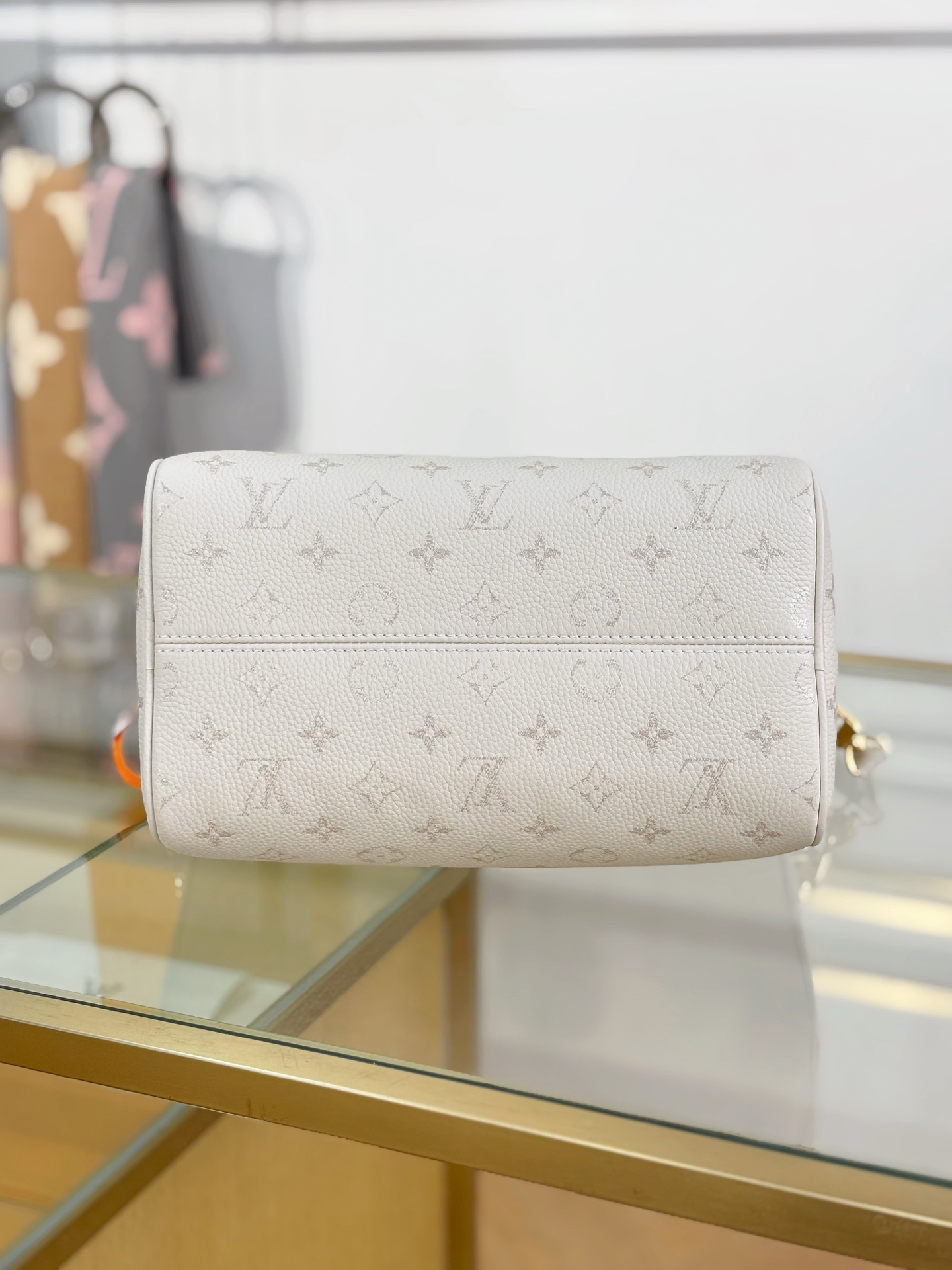 Louis Vuitton Basic Bag White 13cm-m-l-s