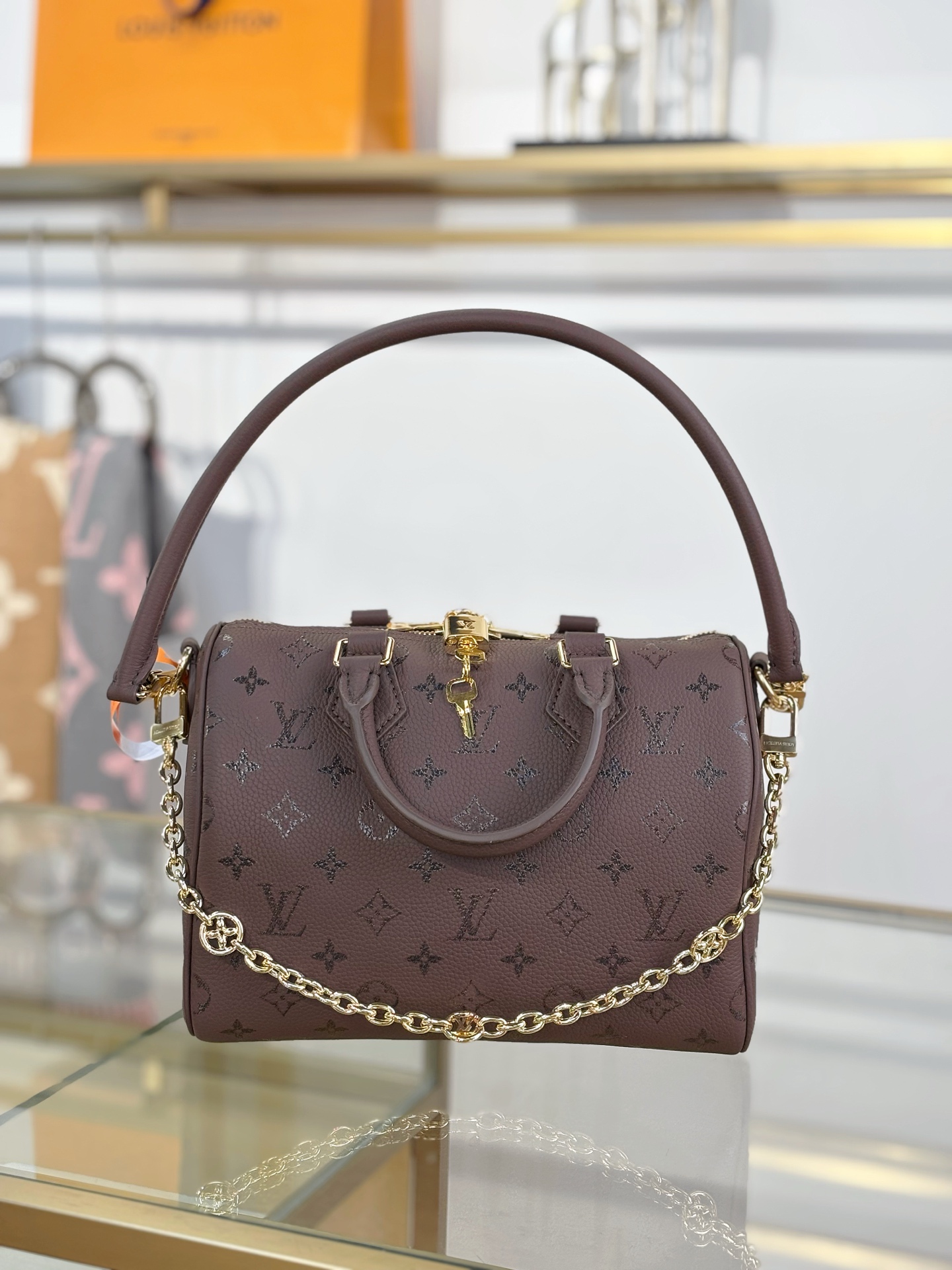 Louis Vuitton Basic Bag Red 13cm-m-l-s