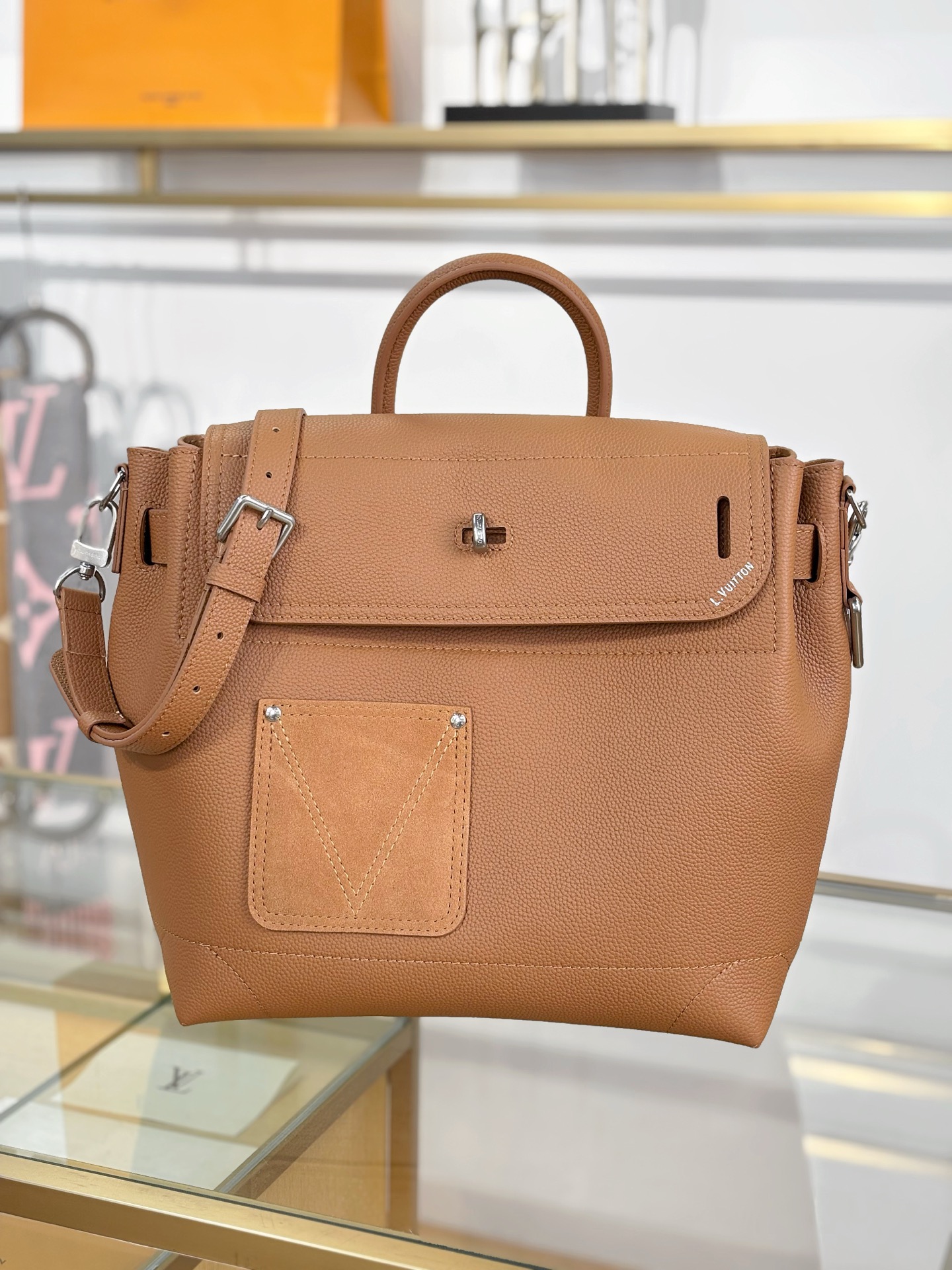 Louis Vuitton Basic Bag Brown M-s-14cm