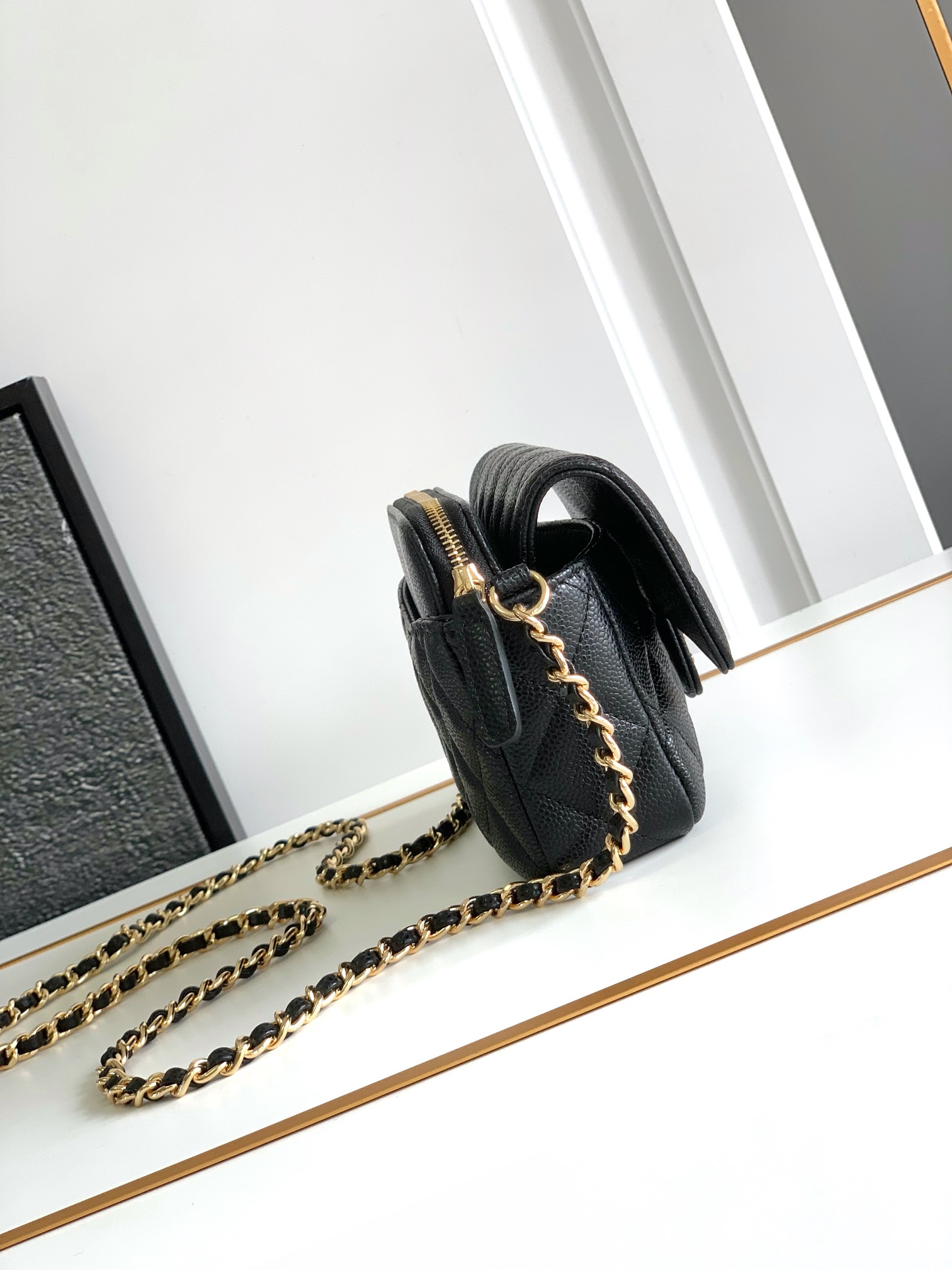 Chanel Basic Bag Cow Leather L