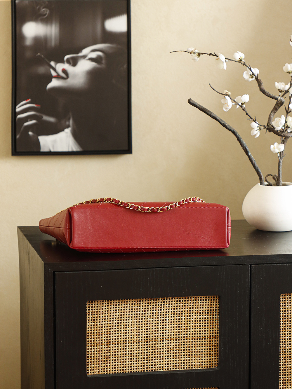 Chanel Tote Bag Cow Leather