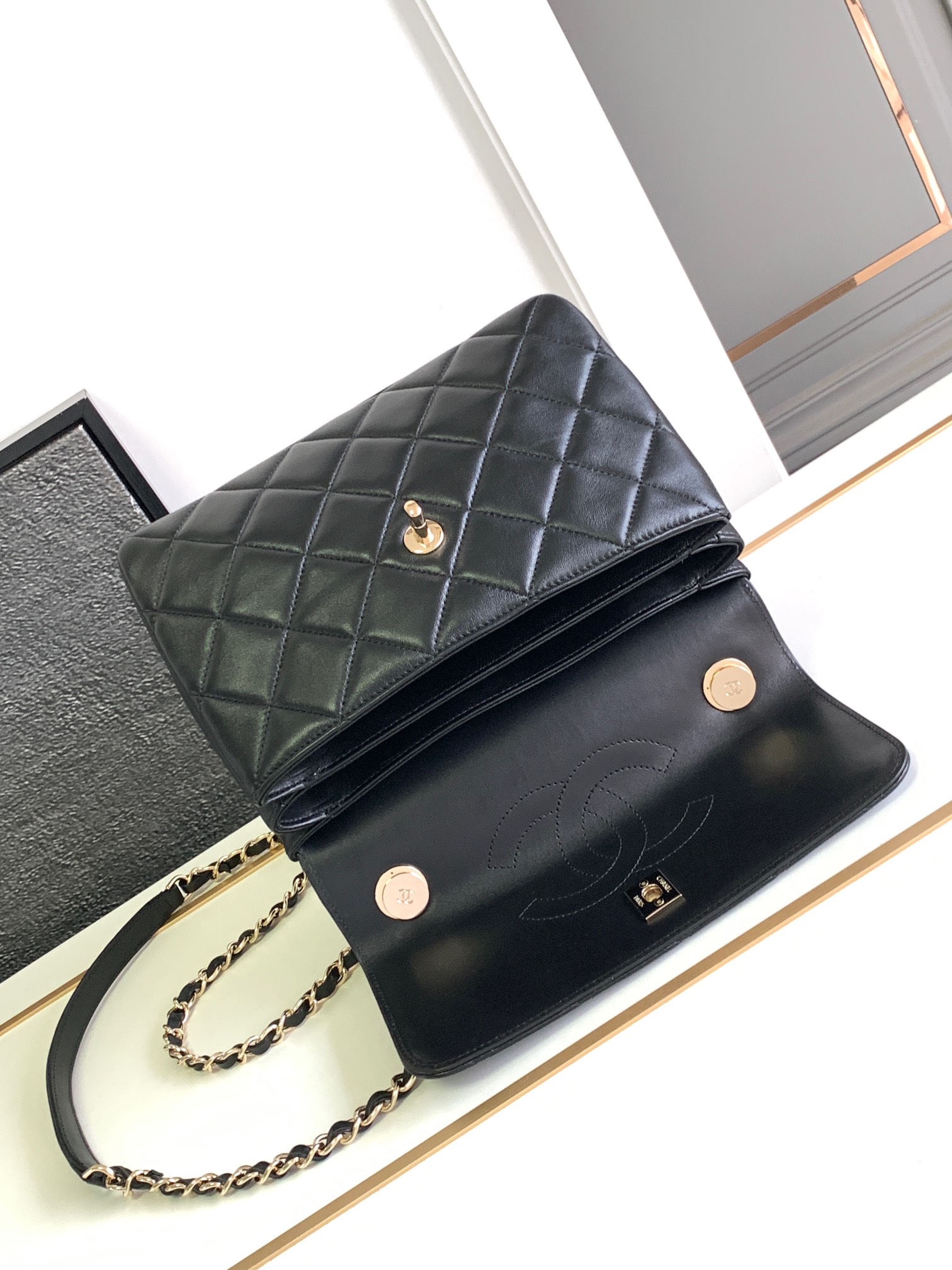 Chanel Basic Bag Sheepskin 25cm-m-l-s